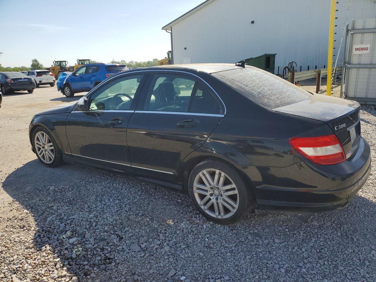 2009 Mercedes-benz C 300 4matic Черный vin: WDDGF81X69R078322