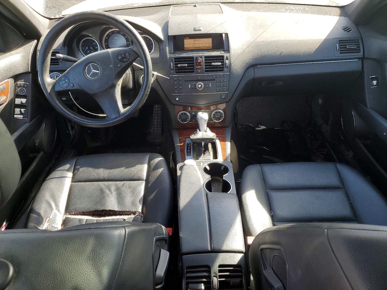 2009 Mercedes-benz C 300 4matic Черный vin: WDDGF81X69R078322