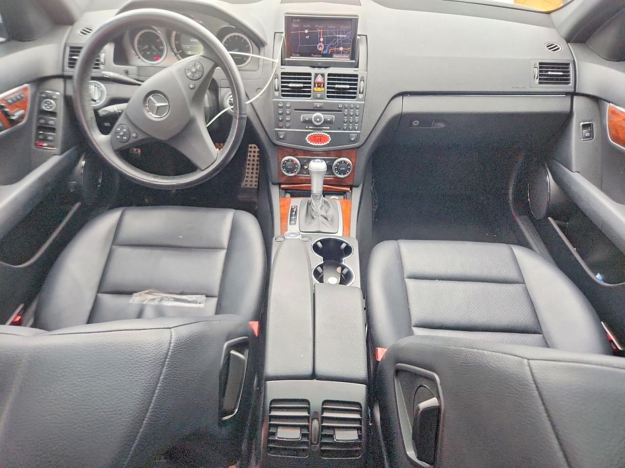 2009 Mercedes-benz C 300 4matic Silver vin: WDDGF81X69R083259