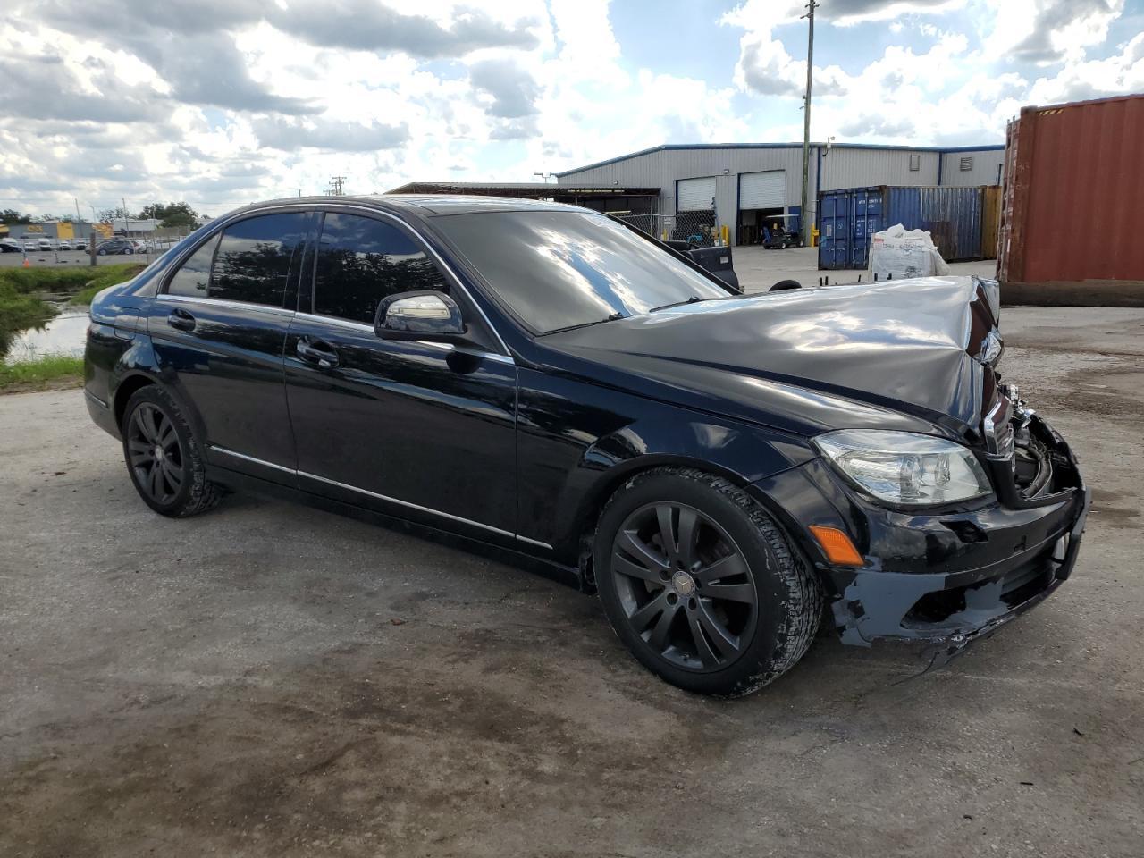 2008 Mercedes-benz C 300 4matic Черный vin: WDDGF81X78F083402