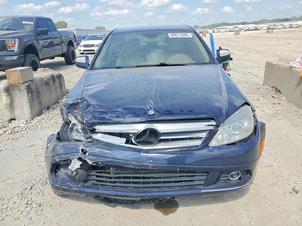 2008 Mercedes-benz C 300 4matic Blue vin: WDDGF81X78F092648