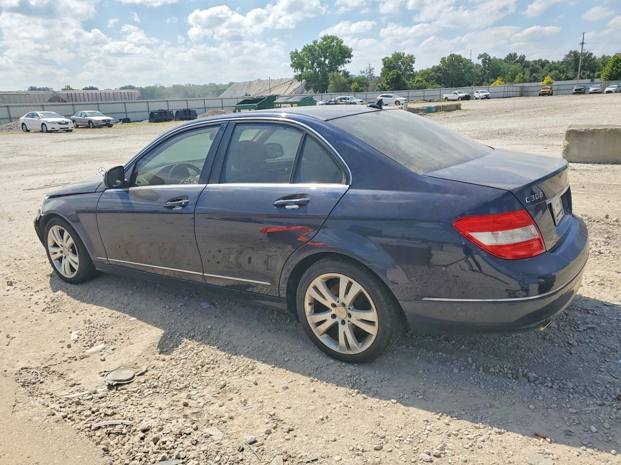 2008 Mercedes-benz C 300 4matic Blue vin: WDDGF81X78F092648