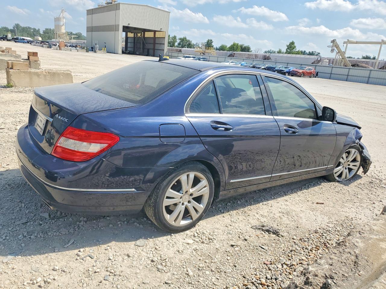 2008 Mercedes-benz C 300 4matic Blue vin: WDDGF81X78F092648