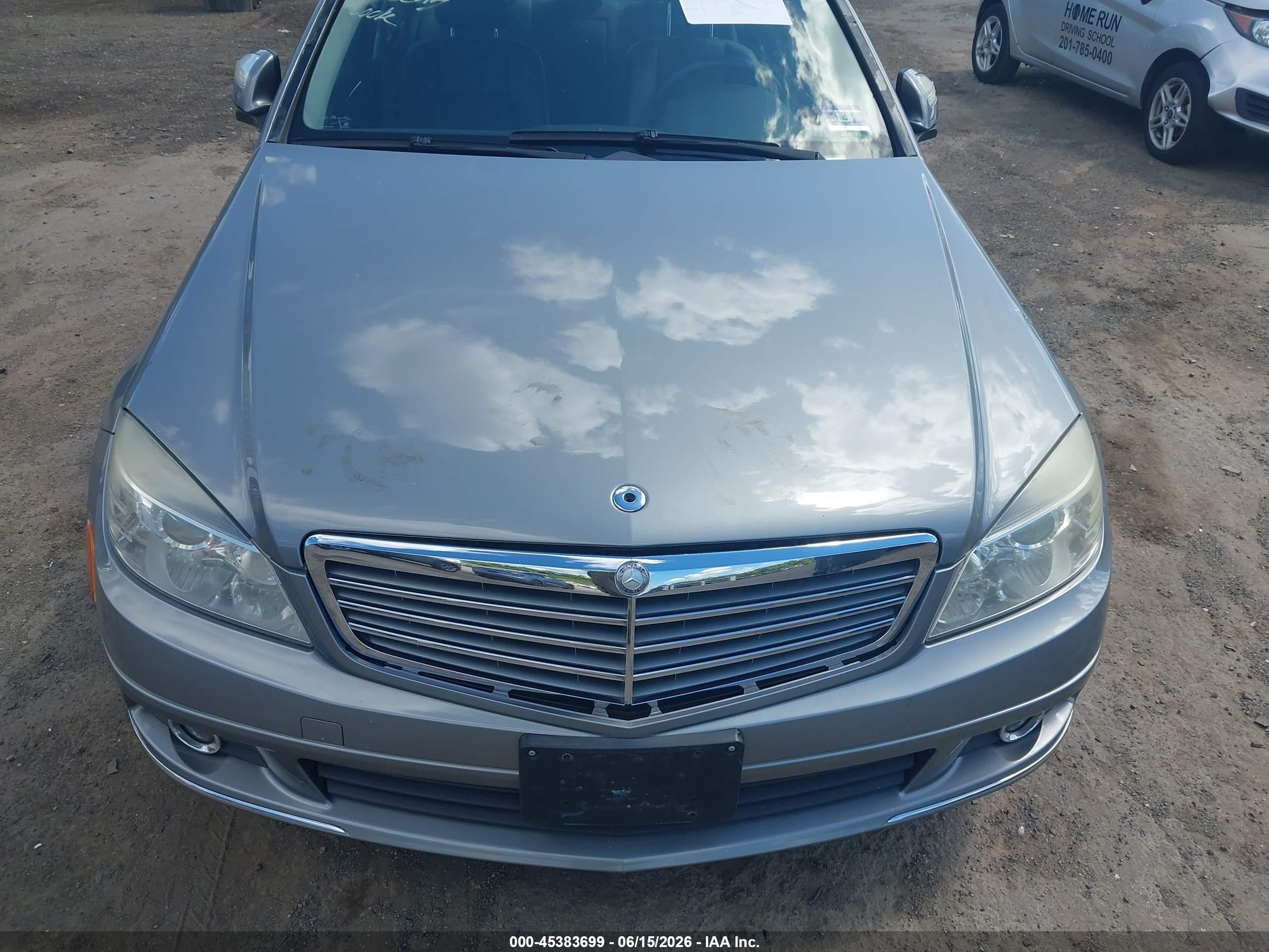 2009 Mercedes-benz C 300 Luxury 4matic/sport 4matic Silver vin: WDDGF81X79F207718