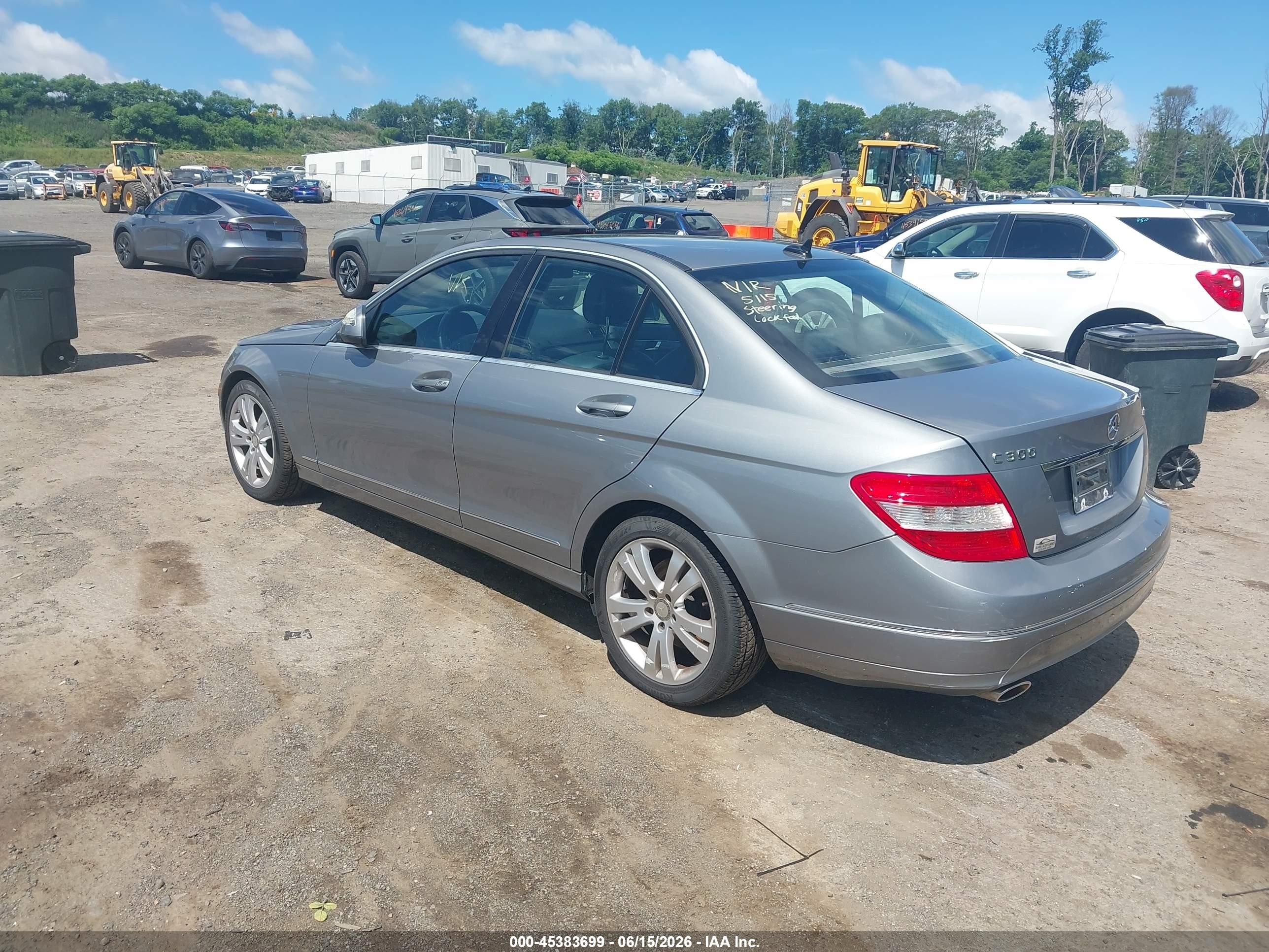 2009 Mercedes-benz C 300 Luxury 4matic/sport 4matic Silver vin: WDDGF81X79F207718