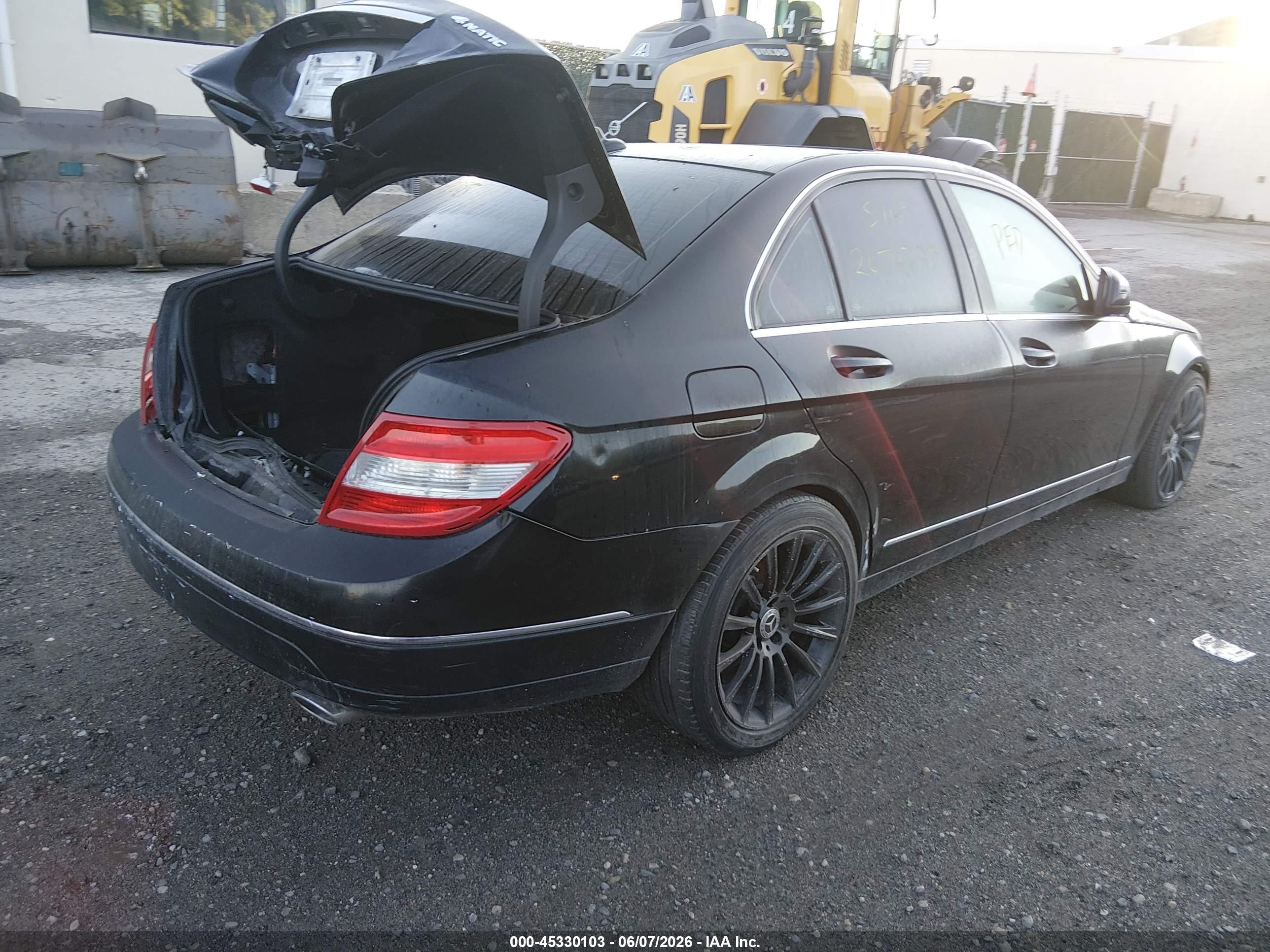 2009 Mercedes-benz C 300 Luxury 4matic/sport 4matic Черный vin: WDDGF81X79F219769
