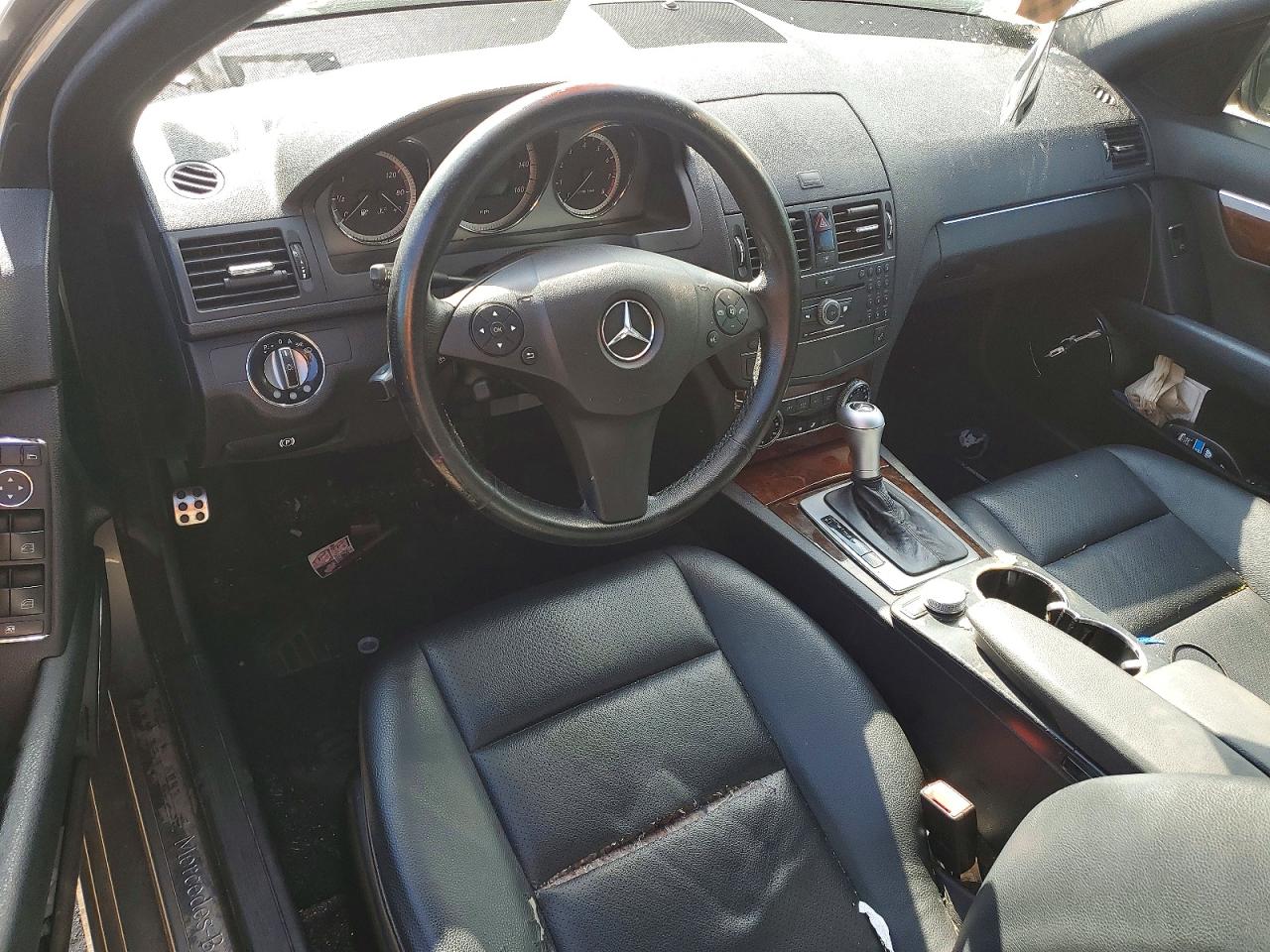 2009 Mercedes-benz C 300 4matic Silver vin: WDDGF81X79F223580