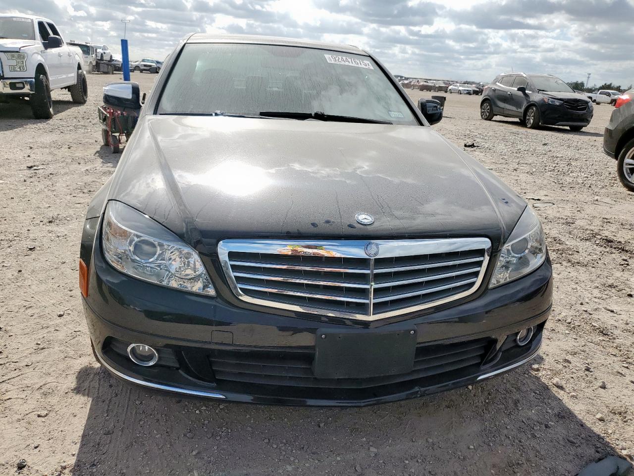 2009 Mercedes-benz C 300 4matic Black vin: WDDGF81X79F238872