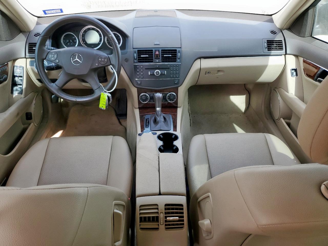 2009 Mercedes-benz C 300 4matic Black vin: WDDGF81X79F238872