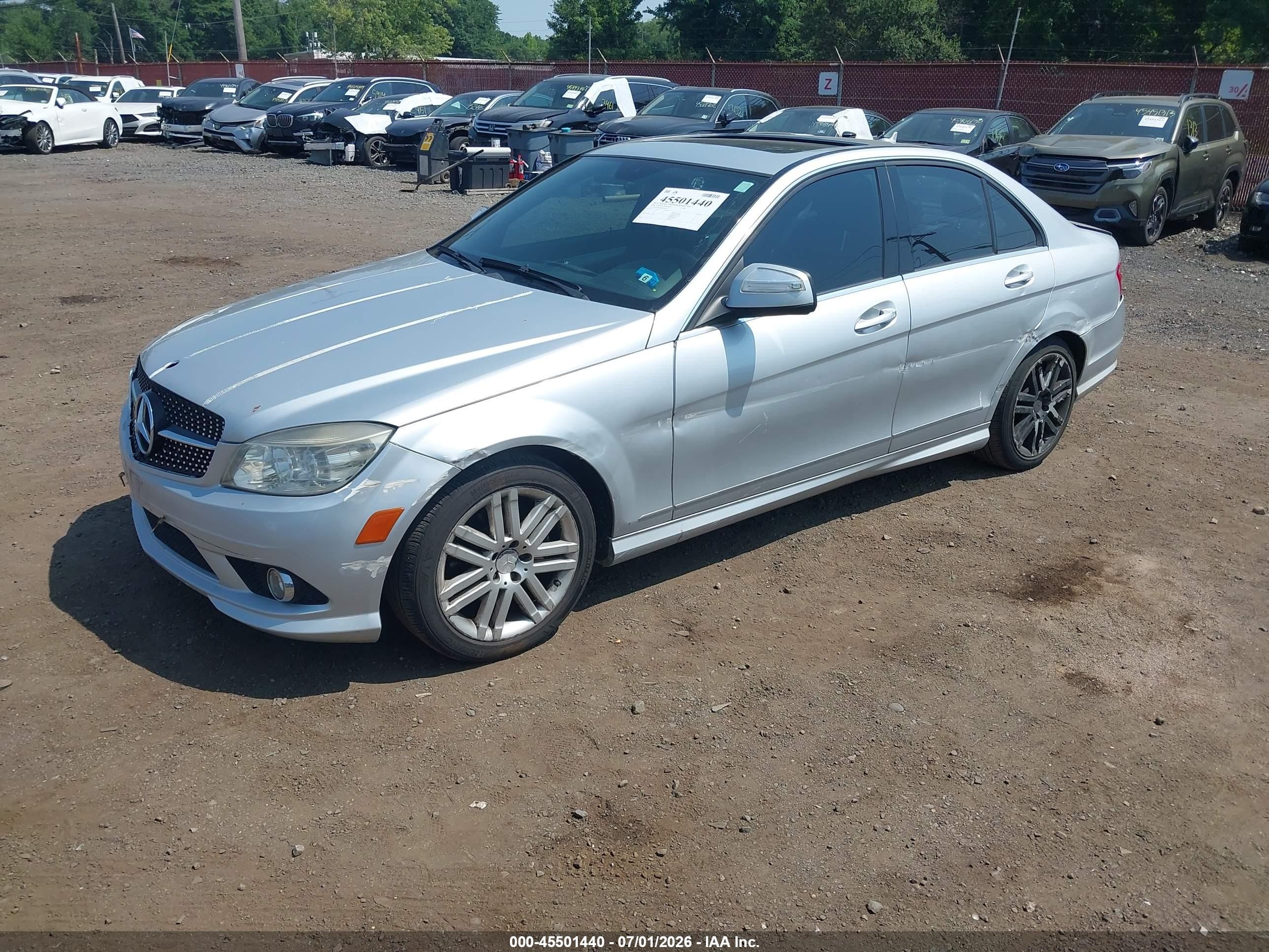 2008 Mercedes-benz C 300 Luxury 4matic/sport 4matic Gray vin: WDDGF81X88F046004