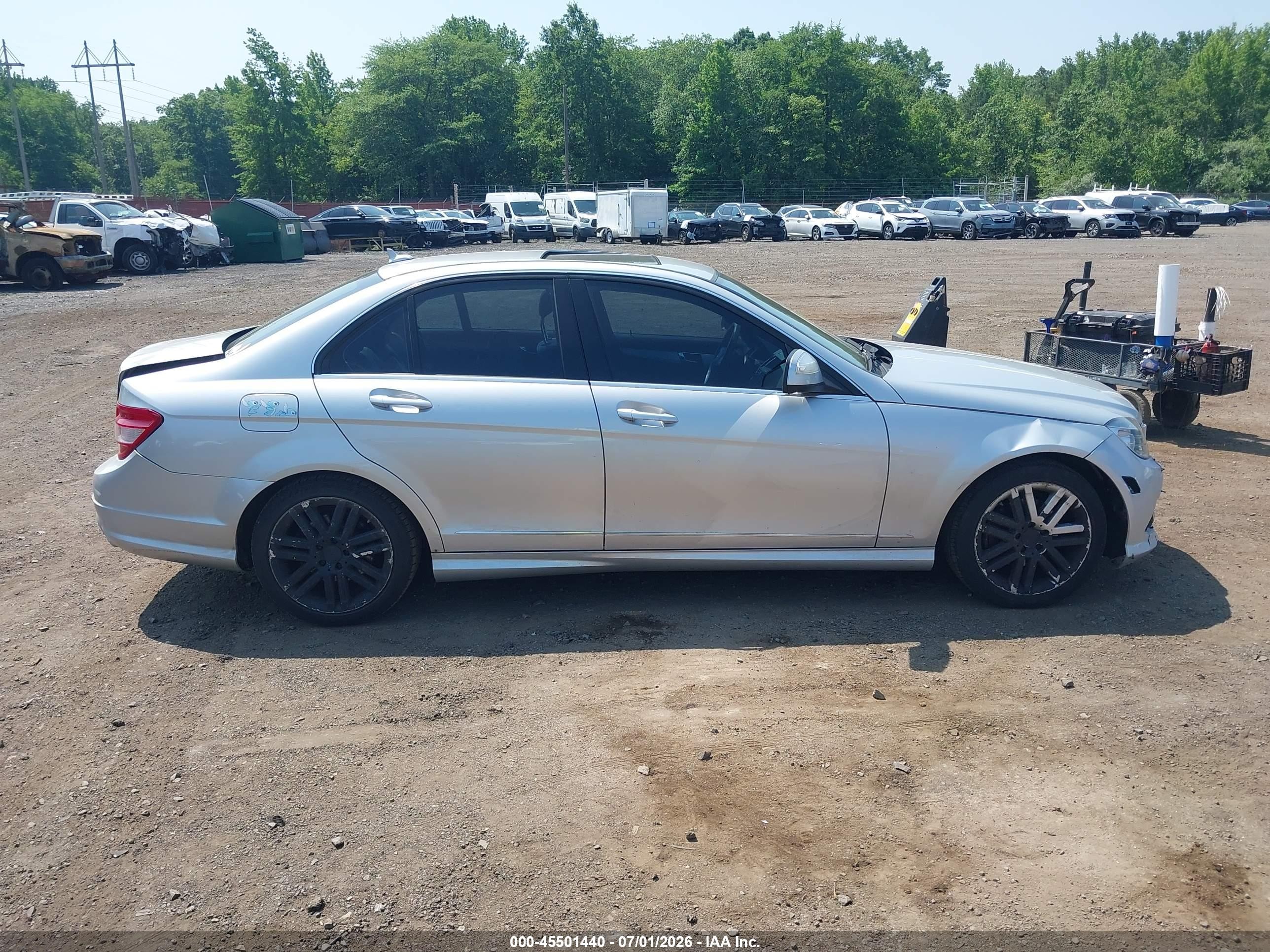 2008 Mercedes-benz C 300 Luxury 4matic/sport 4matic Gray vin: WDDGF81X88F046004