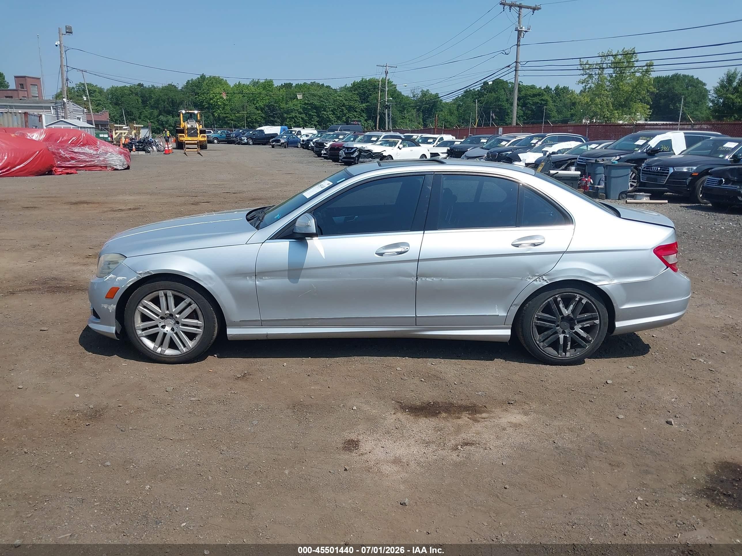 2008 Mercedes-benz C 300 Luxury 4matic/sport 4matic Gray vin: WDDGF81X88F046004