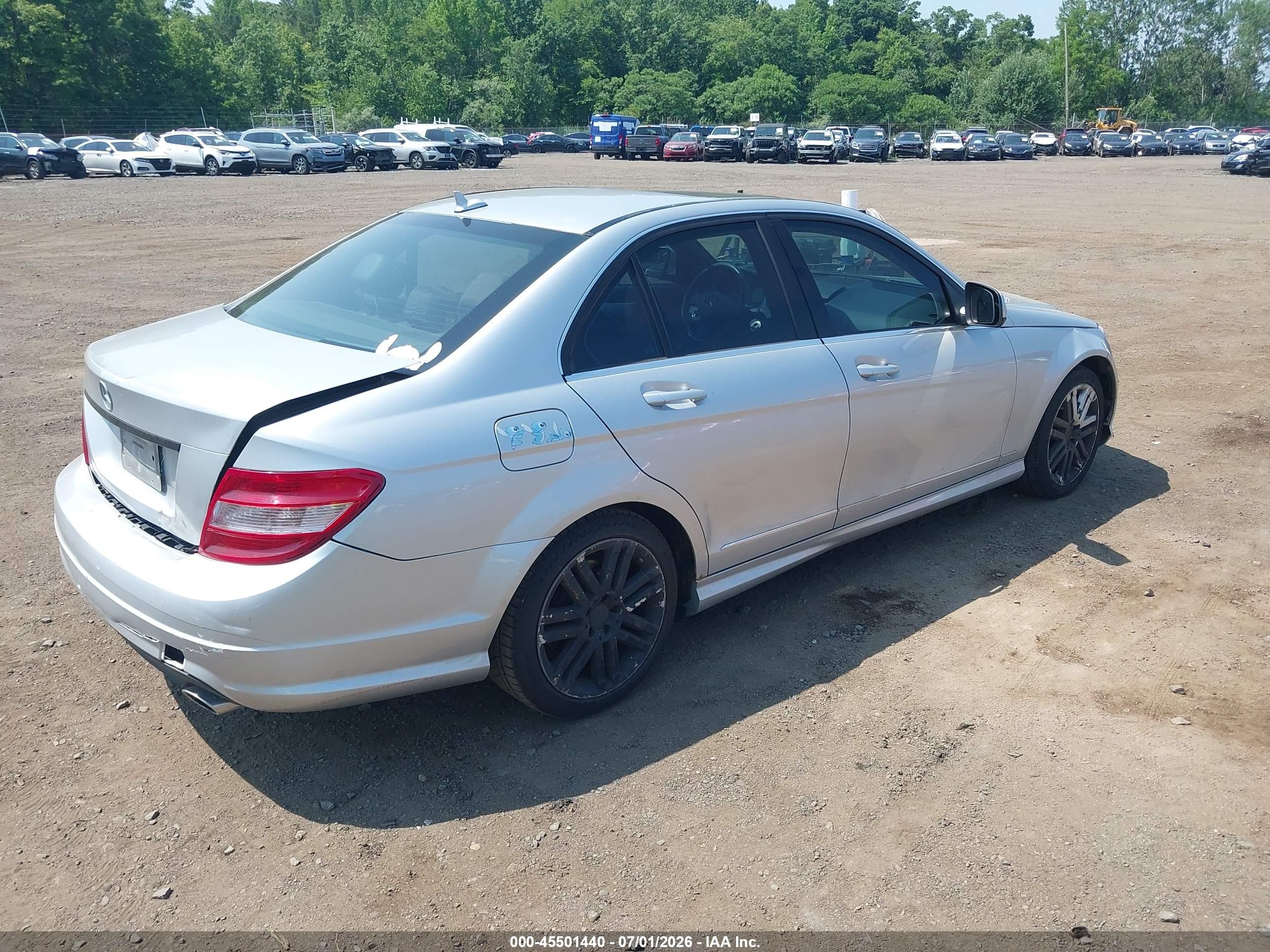 2008 Mercedes-benz C 300 Luxury 4matic/sport 4matic Gray vin: WDDGF81X88F046004