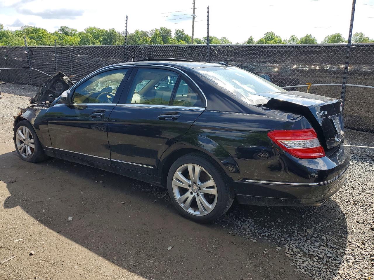 2008 Mercedes-benz C 300 4matic Черный vin: WDDGF81X88F055866