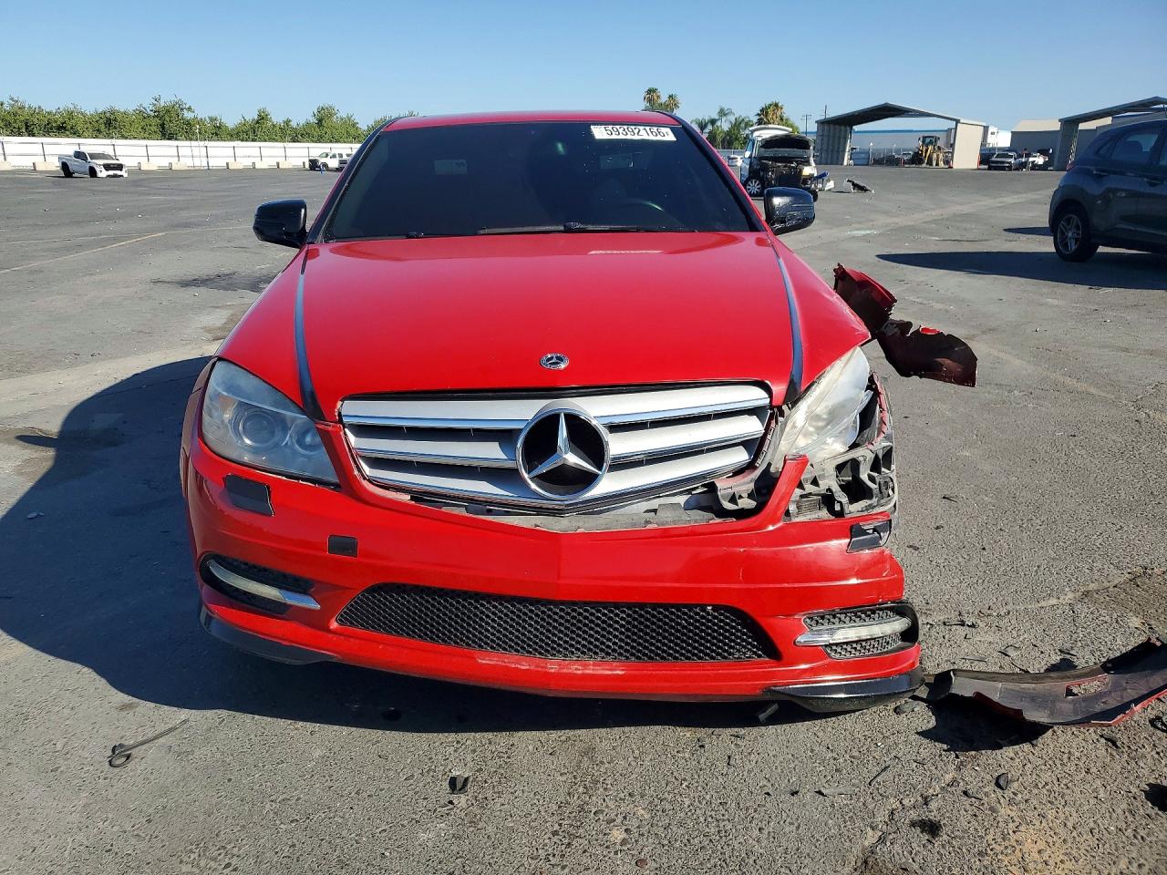 2008 Mercedes-benz C 300 4matic Red vin: WDDGF81X88F061912