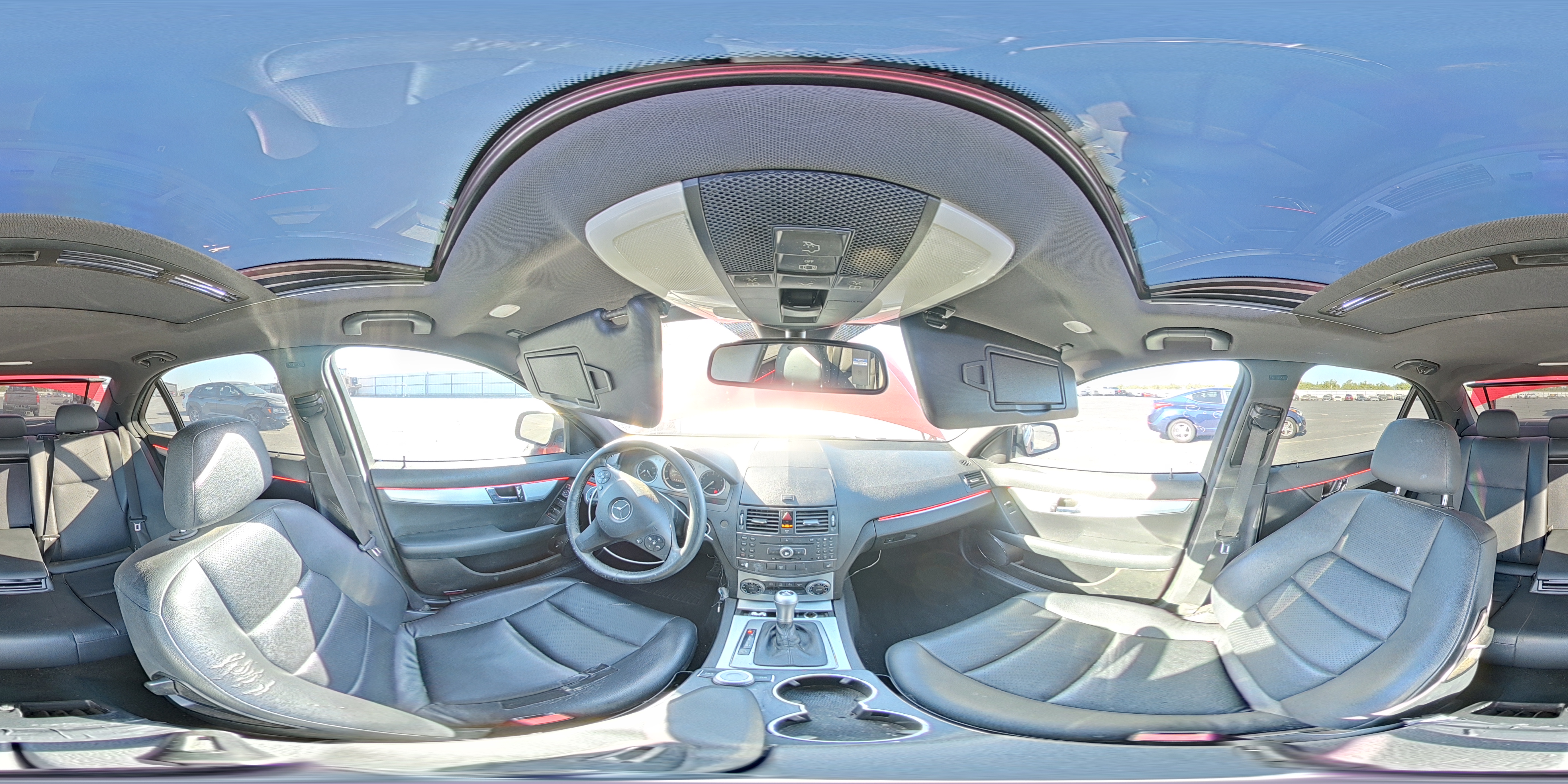 2008 Mercedes-benz C 300 4matic Red vin: WDDGF81X88F061912