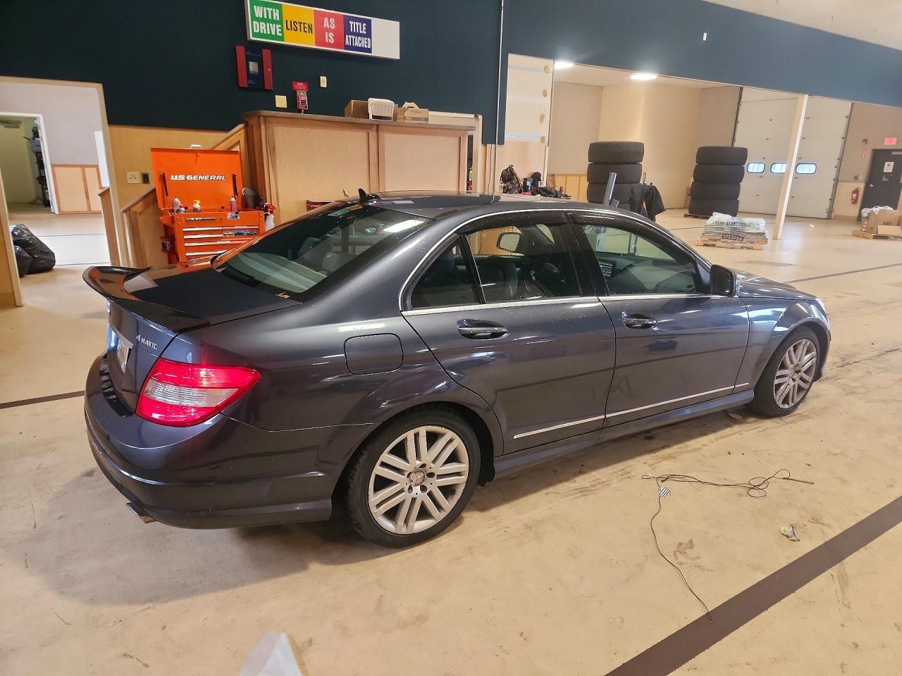 2008 Mercedes-benz C 300 4matic Blue vin: WDDGF81X88F070402