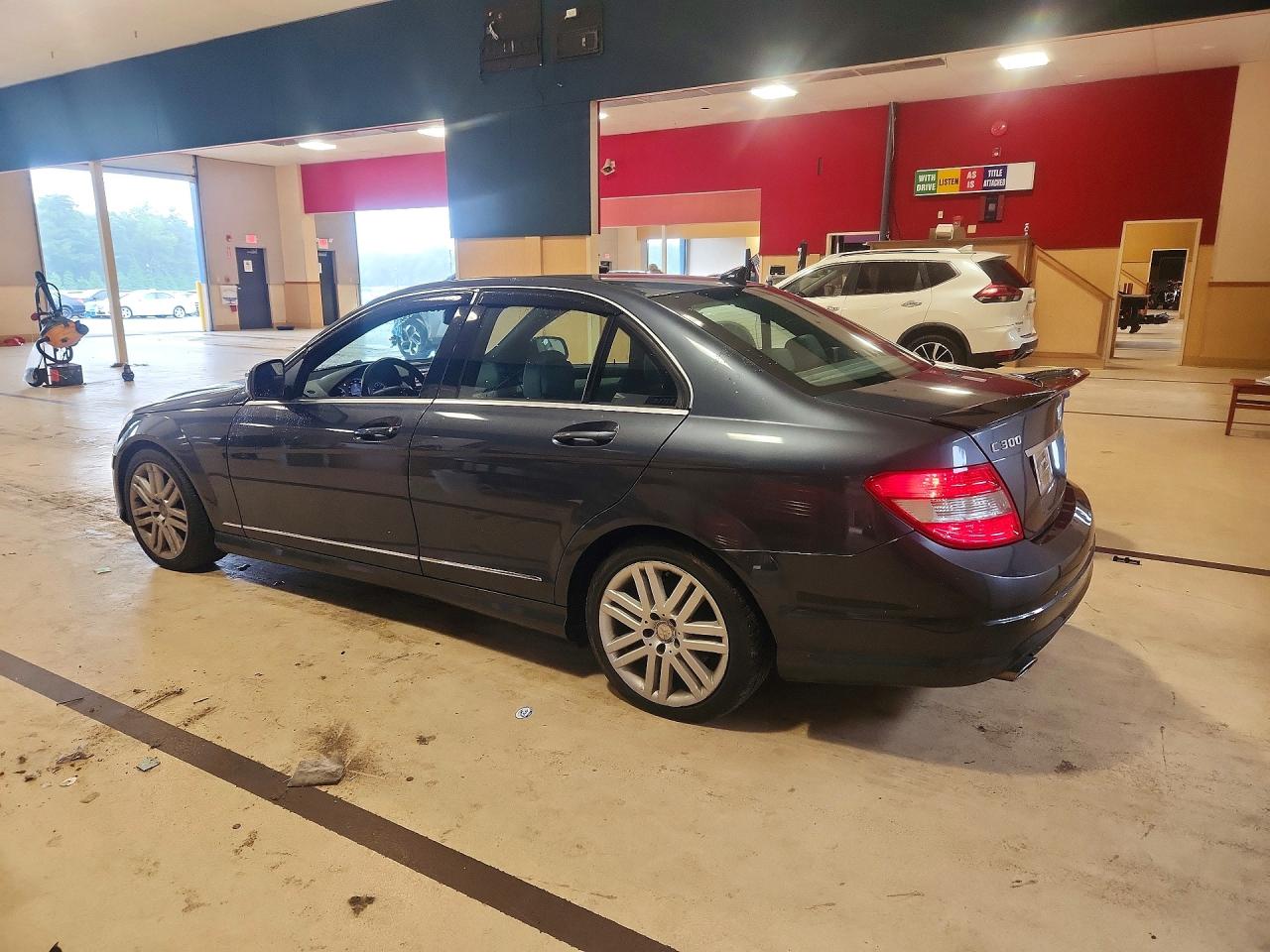 2008 Mercedes-benz C 300 4matic Blue vin: WDDGF81X88F070402