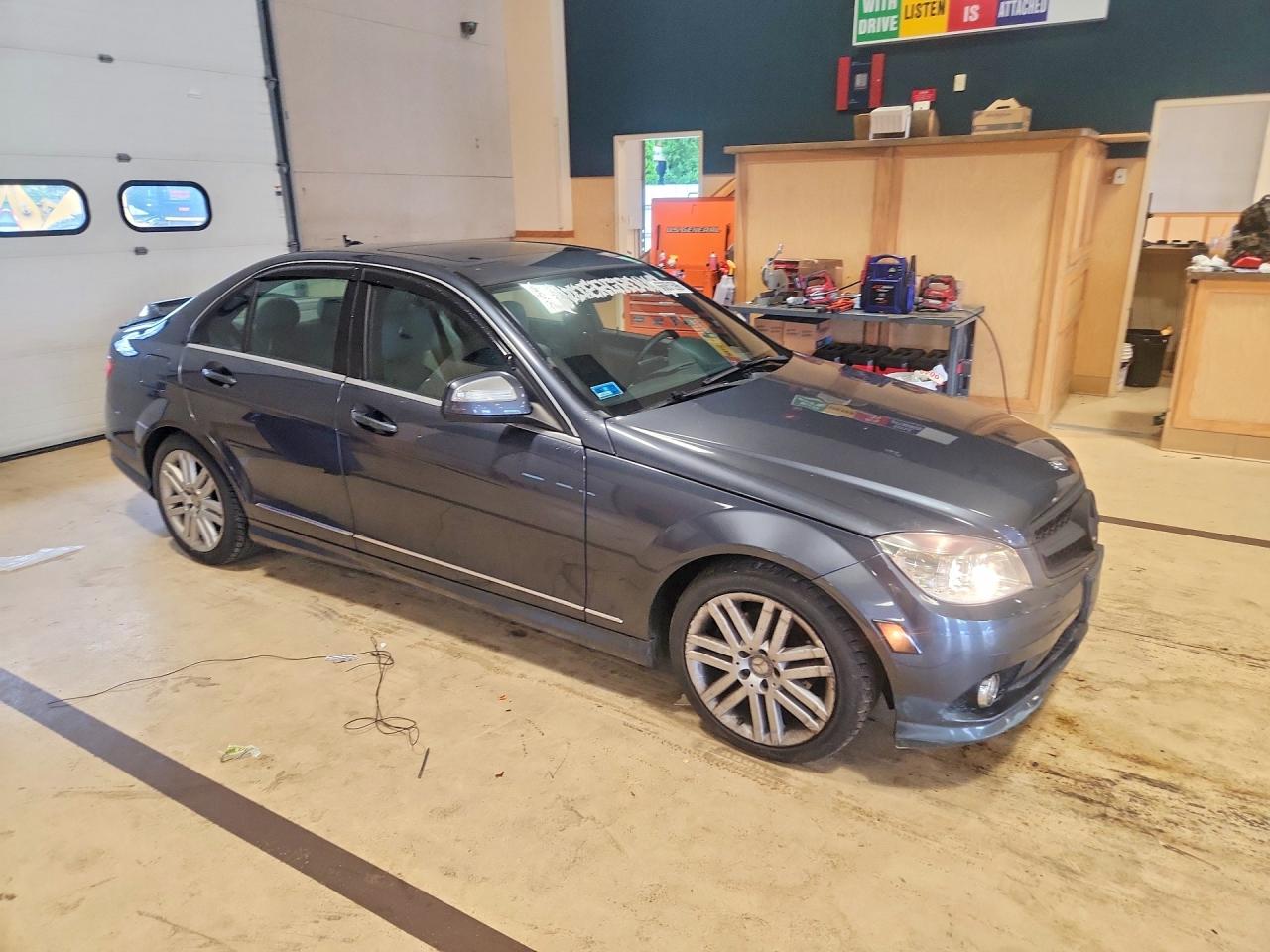 2008 Mercedes-benz C 300 4matic Blue vin: WDDGF81X88F070402