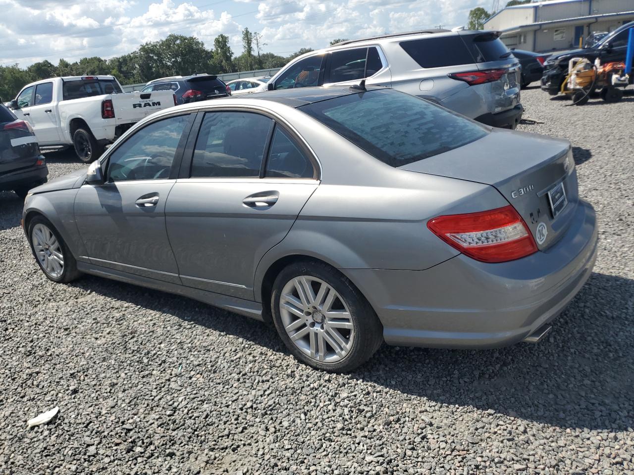 2008 Mercedes-benz C 300 4matic Silver vin: WDDGF81X88F072327