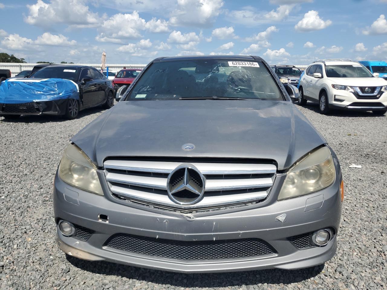 2008 Mercedes-benz C 300 4matic Silver vin: WDDGF81X88F072327