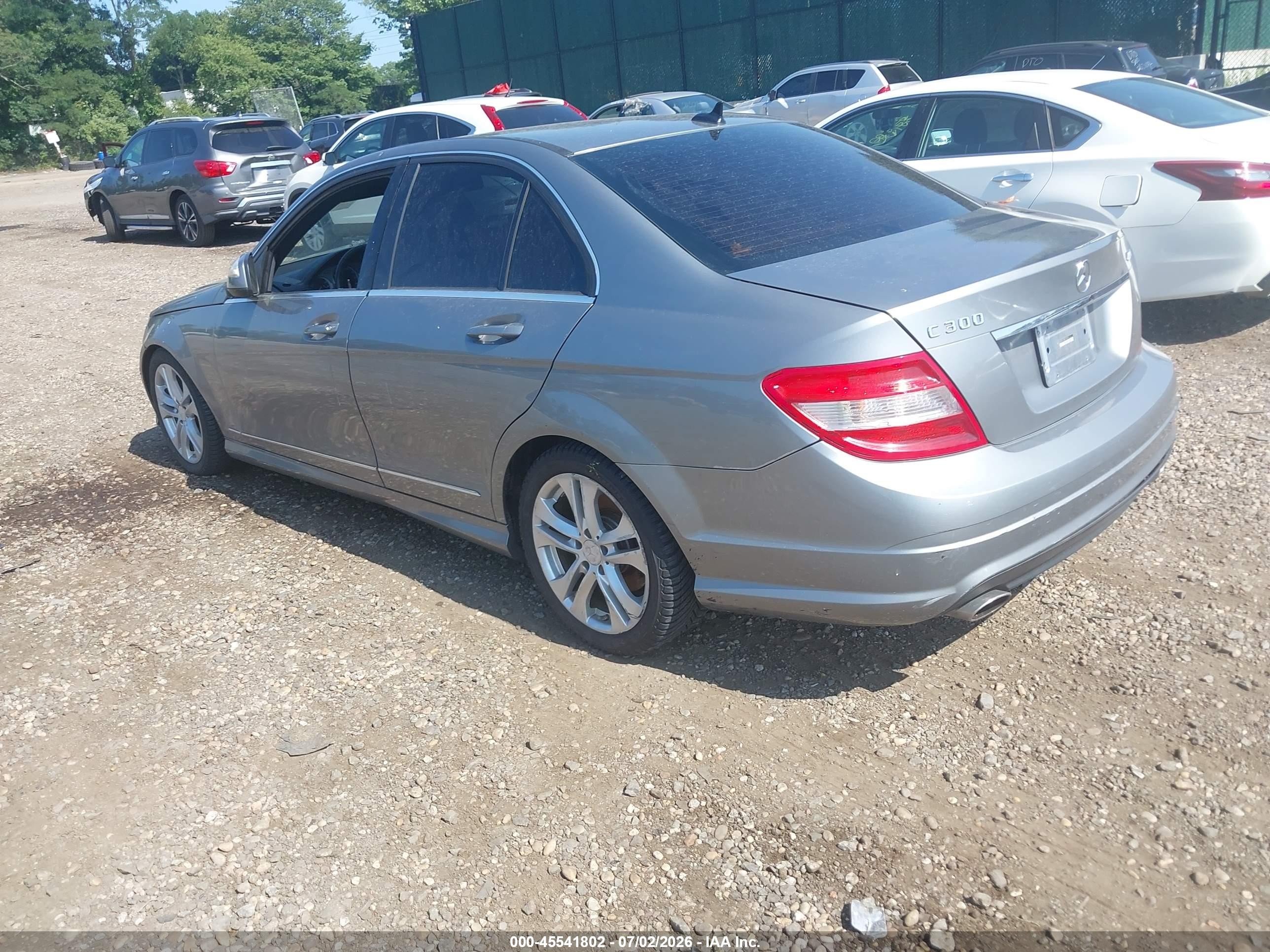 2008 Mercedes-benz C 300 Luxury 4matic/sport 4matic Silver vin: WDDGF81X88F073915