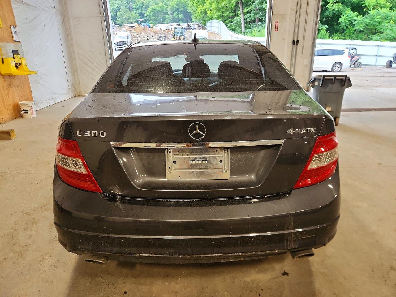2008 Mercedes-benz C 300 4matic Gray vin: WDDGF81X88F126404