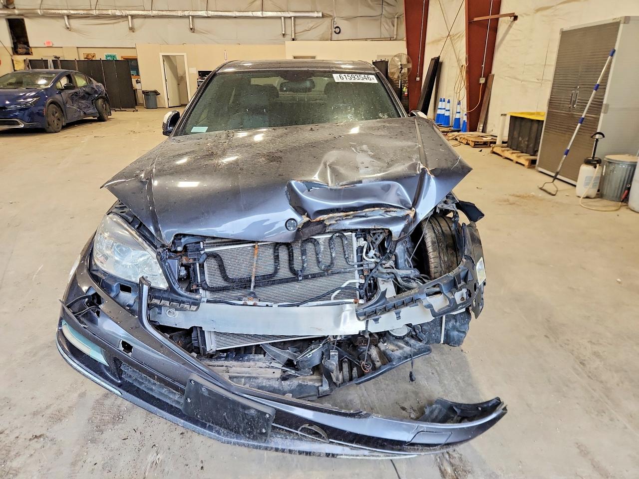 2008 Mercedes-benz C 300 4matic Gray vin: WDDGF81X88F126404