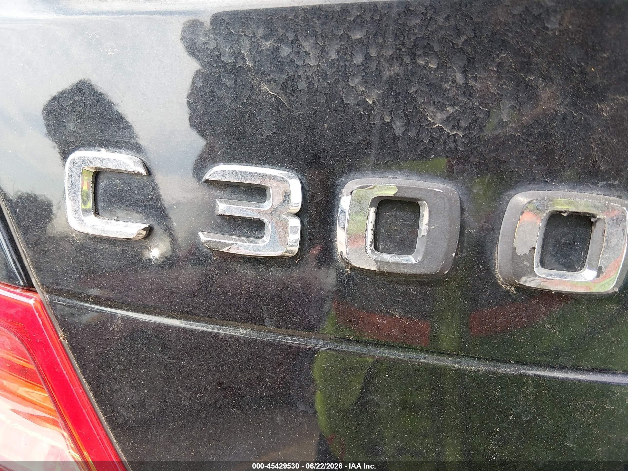 2008 Mercedes-benz C 300 Sport 4matic Black vin: WDDGF81X88F149519