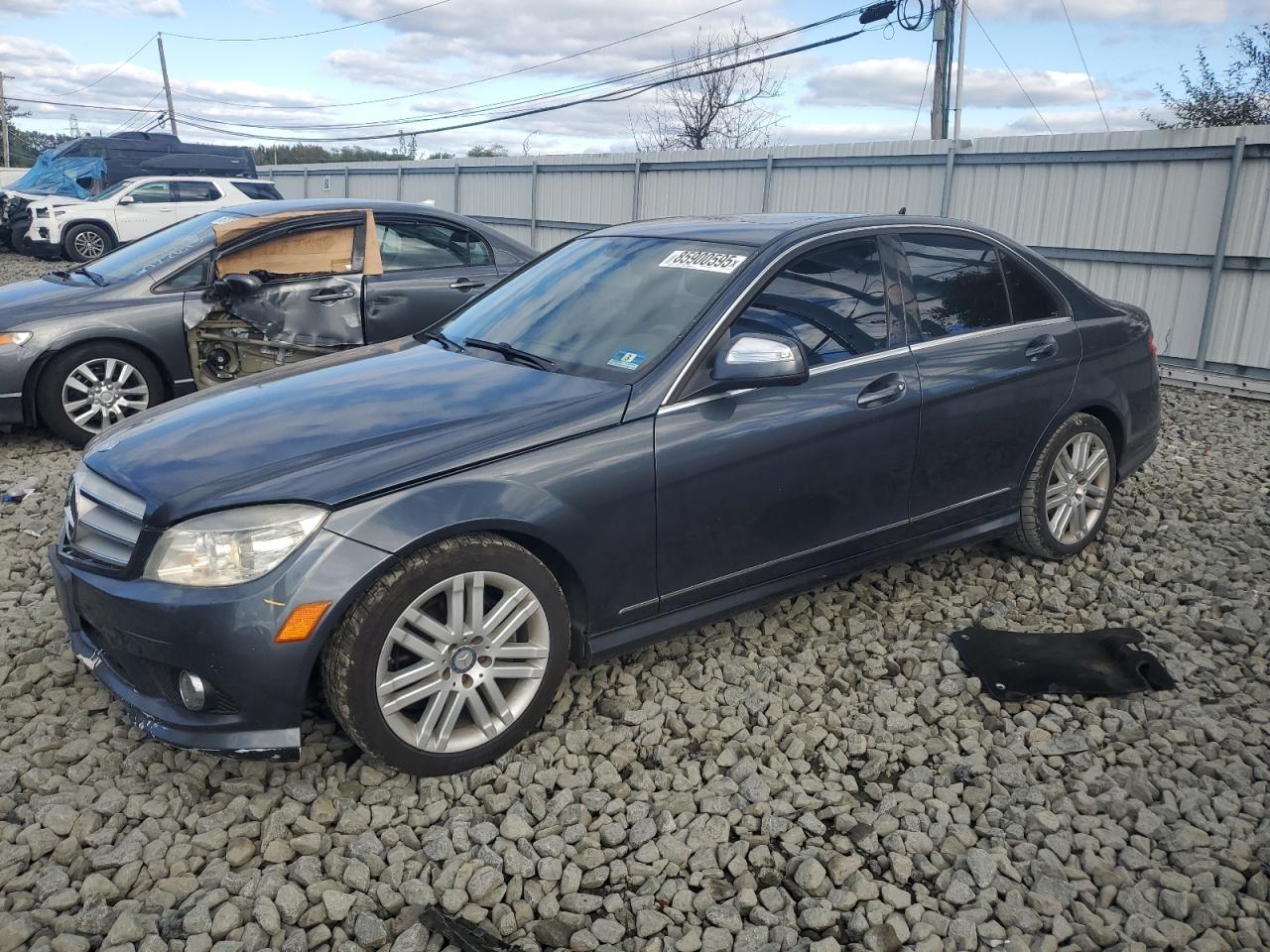 2008 Mercedes-benz C 300 4matic Blue vin: WDDGF81X88F177255