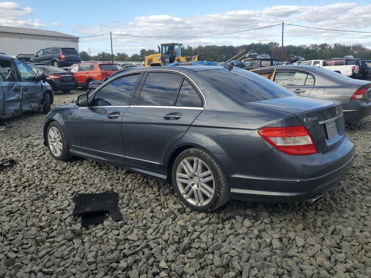 2008 Mercedes-benz C 300 4matic Blue vin: WDDGF81X88F177255