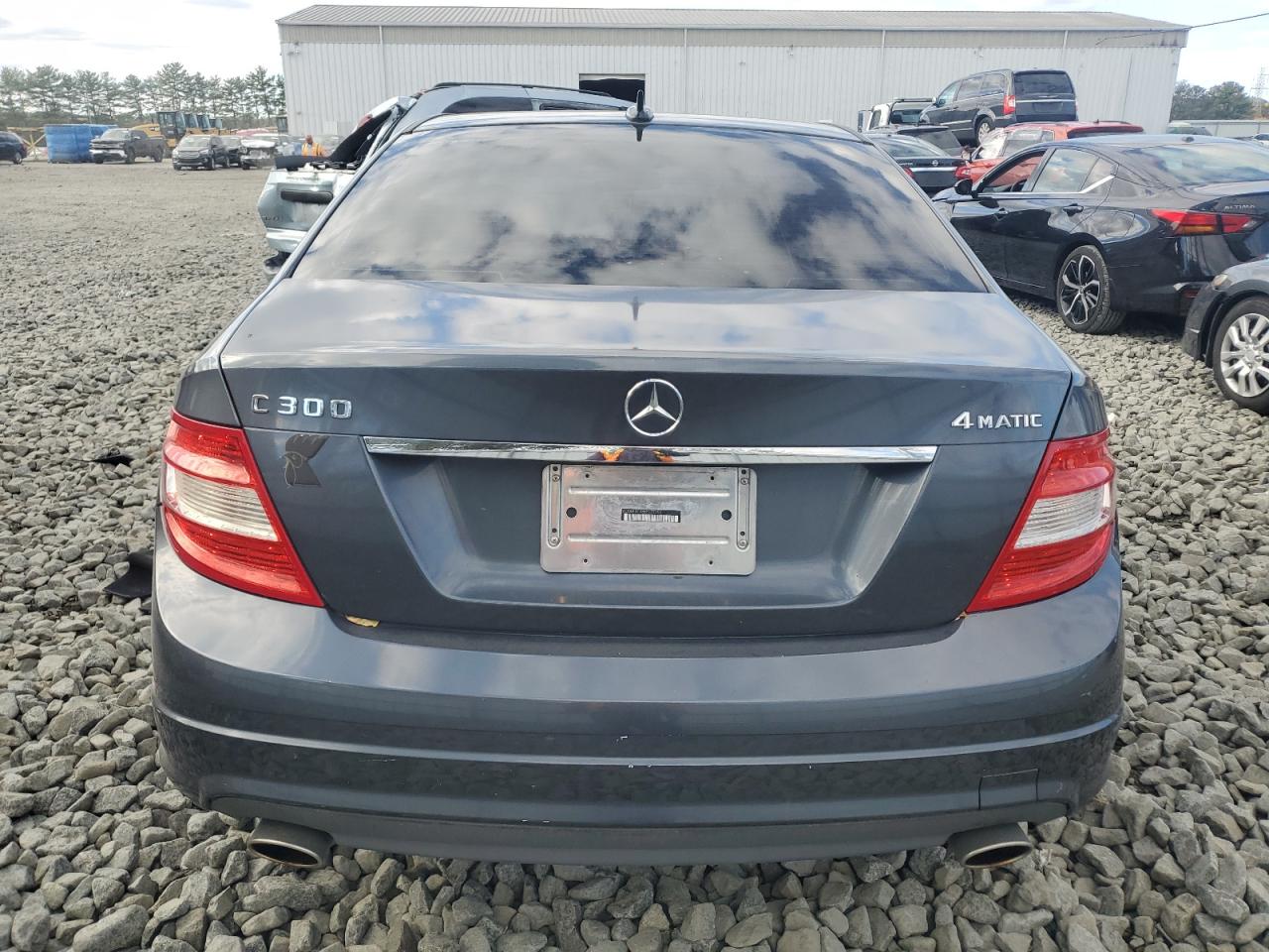 2008 Mercedes-benz C 300 4matic Blue vin: WDDGF81X88F177255