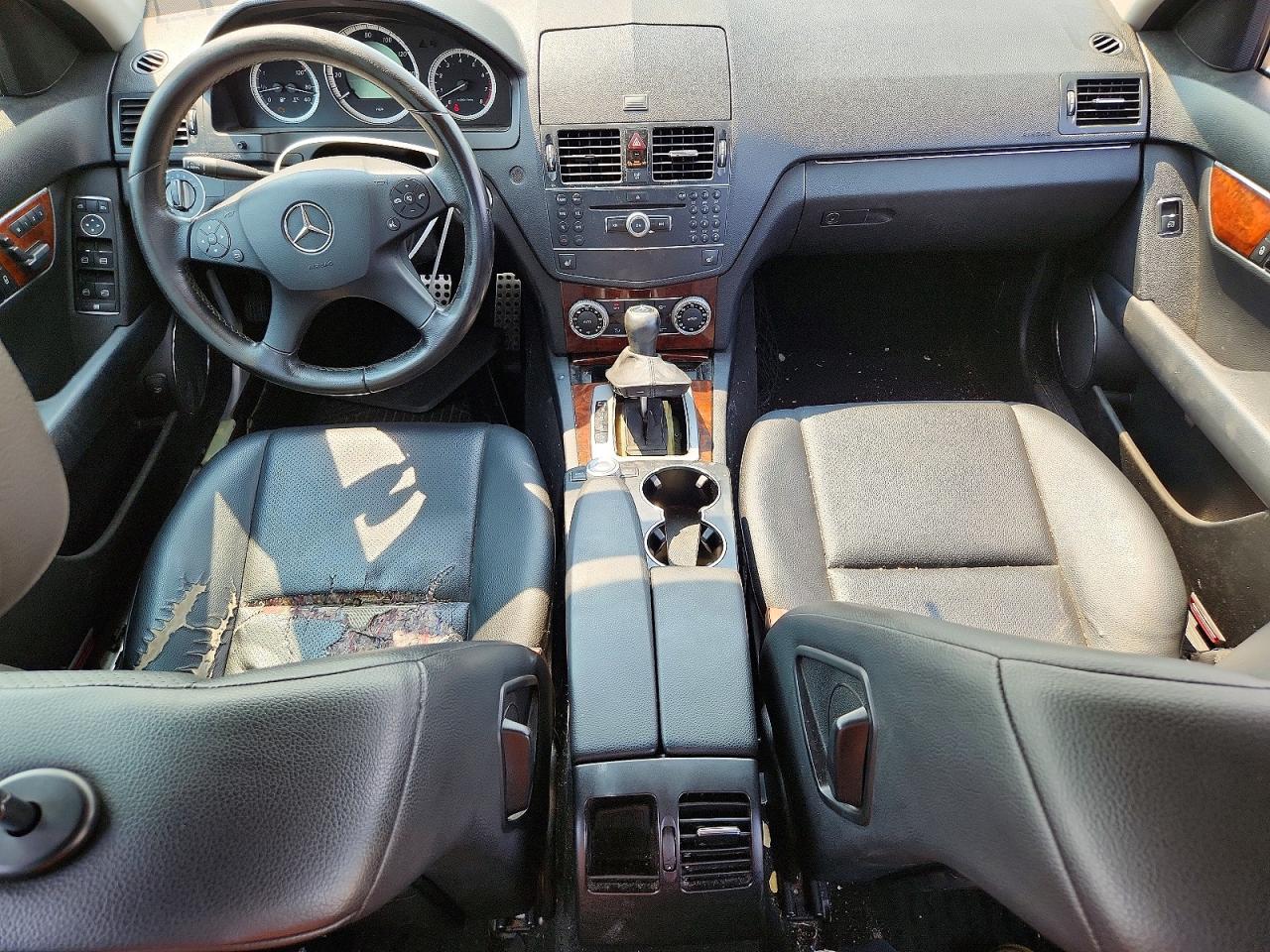 2009 Mercedes-benz C 300 4matic Silver vin: WDDGF81X89F196714