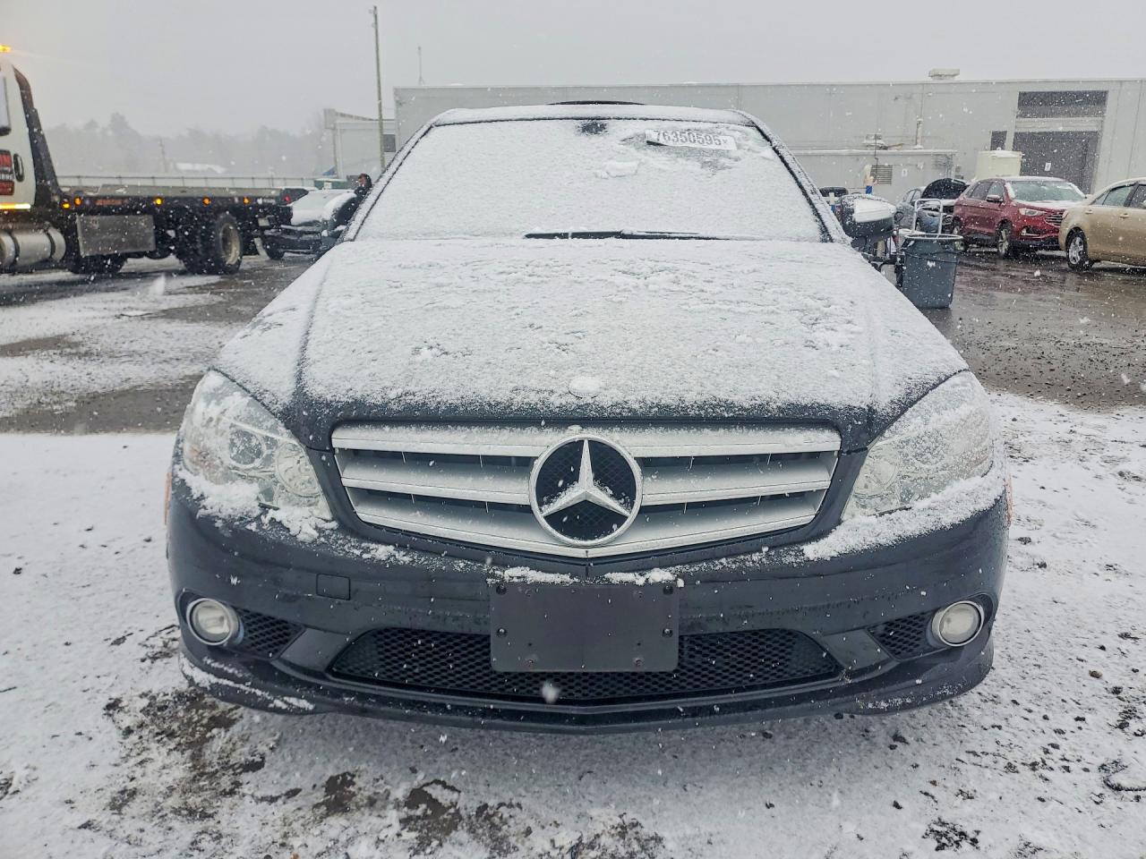 2009 Mercedes-benz C 300 4matic Black vin: WDDGF81X89F223247