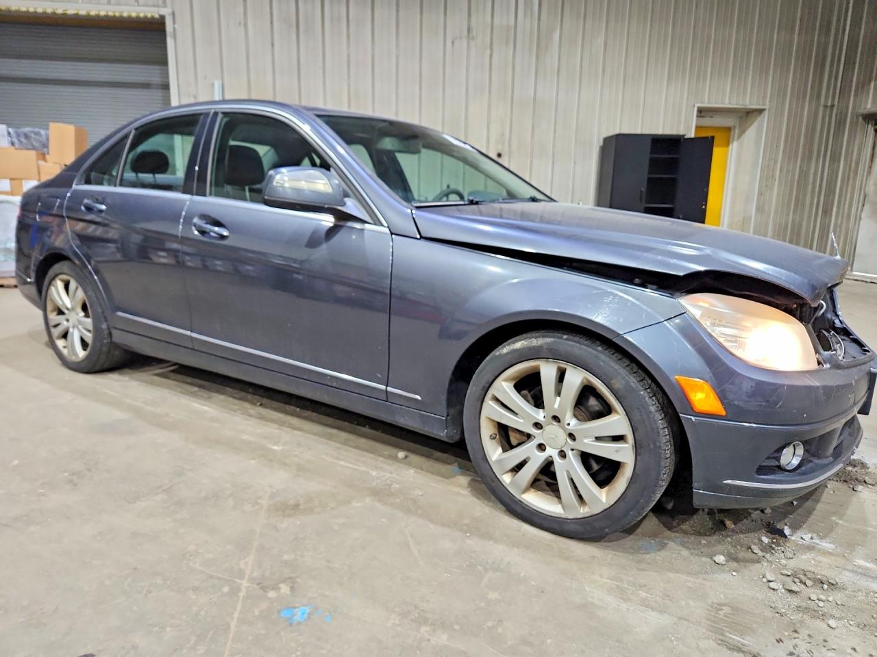 2009 Mercedes-benz C 300 4matic Gray vin: WDDGF81X89F253557
