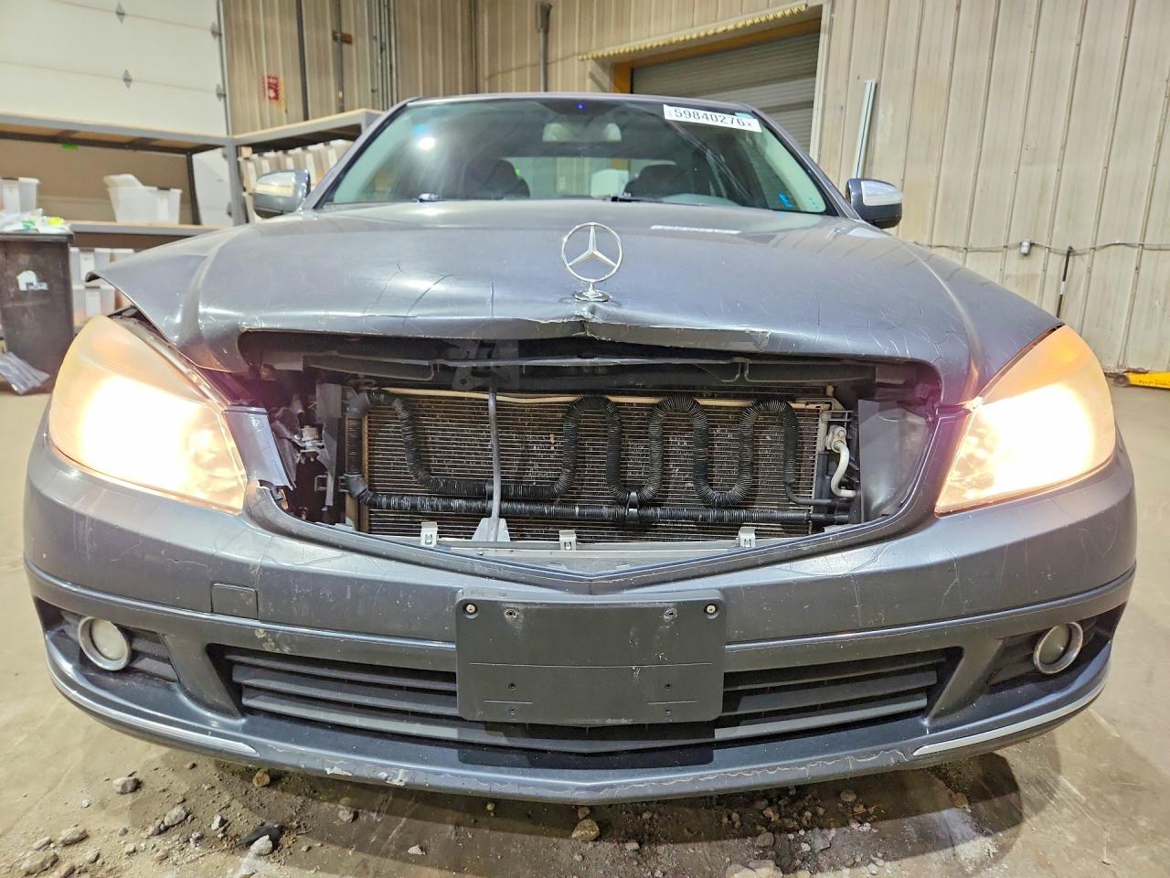 2009 Mercedes-benz C 300 4matic Gray vin: WDDGF81X89F253557