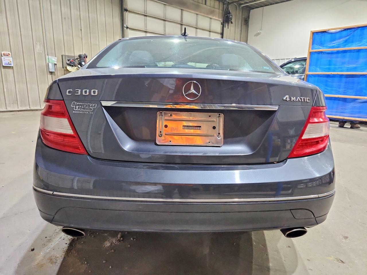 2009 Mercedes-benz C 300 4matic Gray vin: WDDGF81X89F253557
