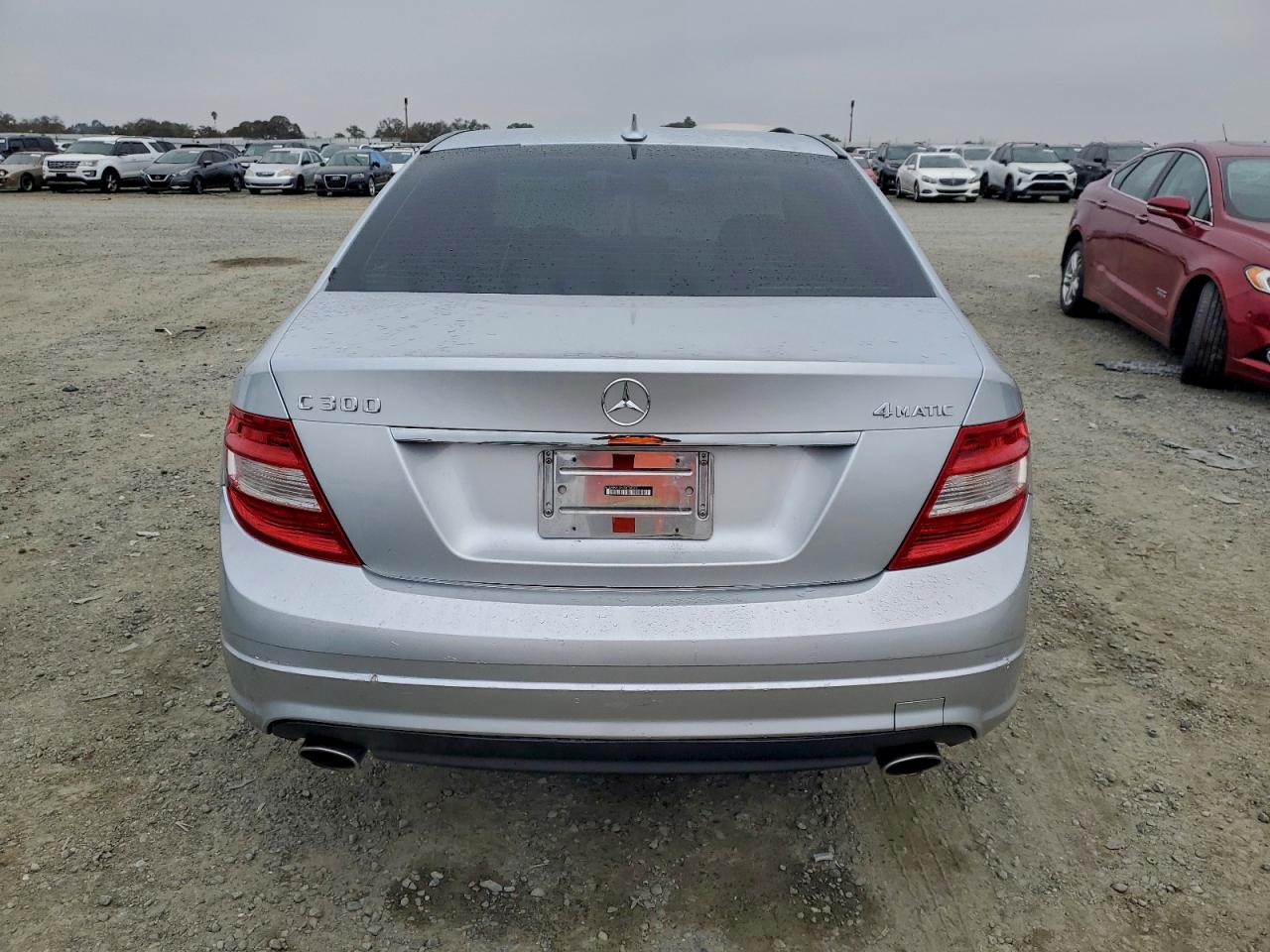 2009 Mercedes-benz C 300 4matic Серебряный vin: WDDGF81X89R054345