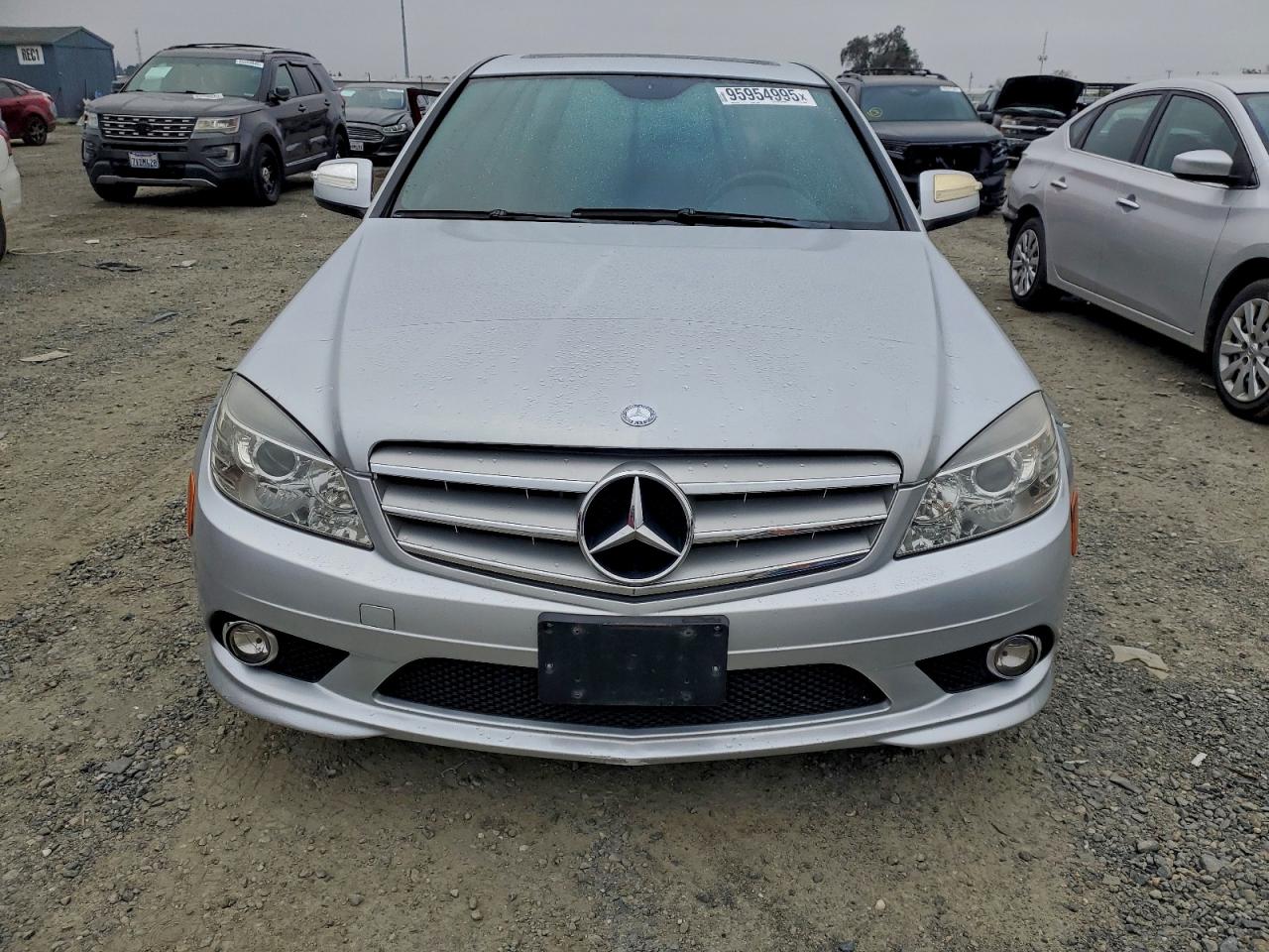 2009 Mercedes-benz C 300 4matic Серебряный vin: WDDGF81X89R054345