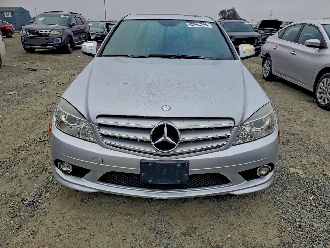2009 Mercedes-benz C 300 4matic Серебряный vin: WDDGF81X89R054345
