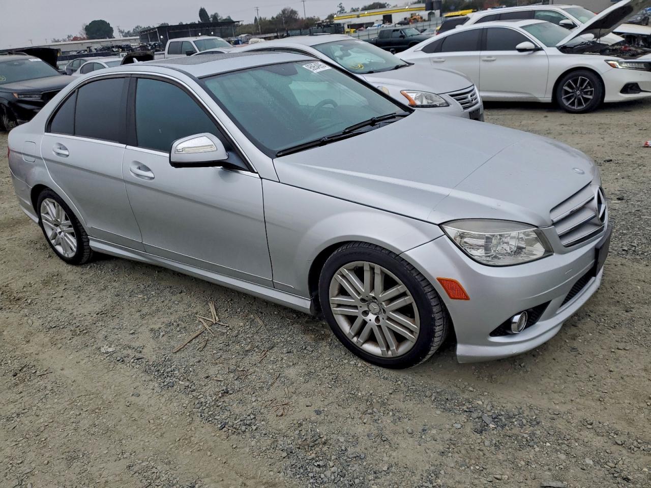 2009 Mercedes-benz C 300 4matic Серебряный vin: WDDGF81X89R054345