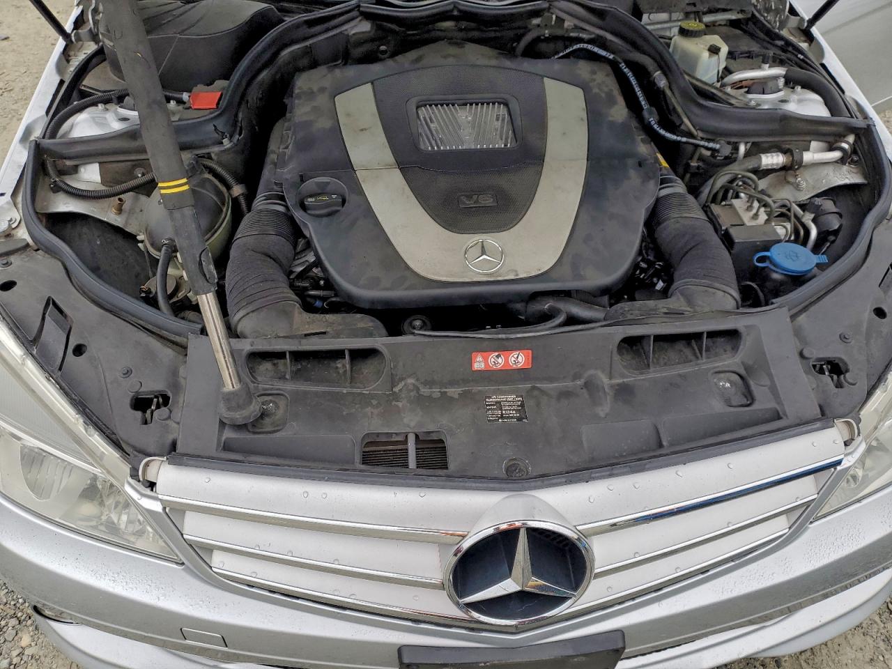 2009 Mercedes-benz C 300 4matic Серебряный vin: WDDGF81X89R054345