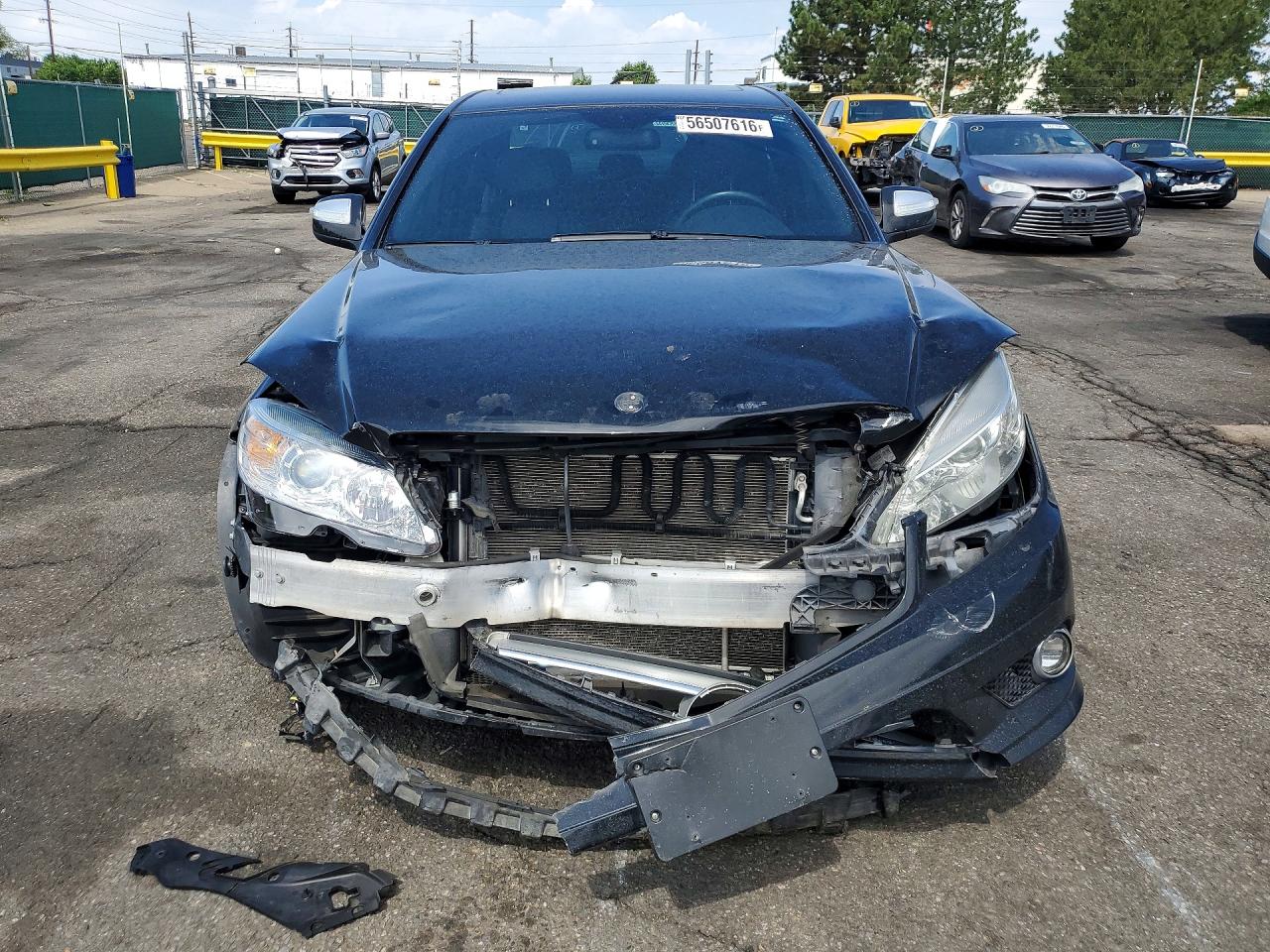 2009 Mercedes-benz C 300 4matic Черный vin: WDDGF81X89R054779