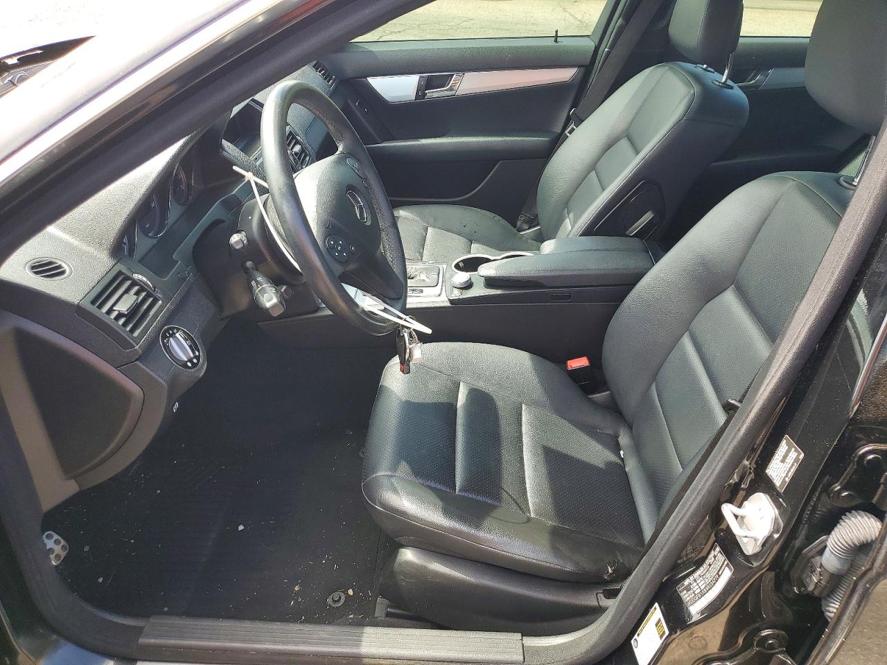 2009 Mercedes-benz C 300 4matic Черный vin: WDDGF81X89R054779