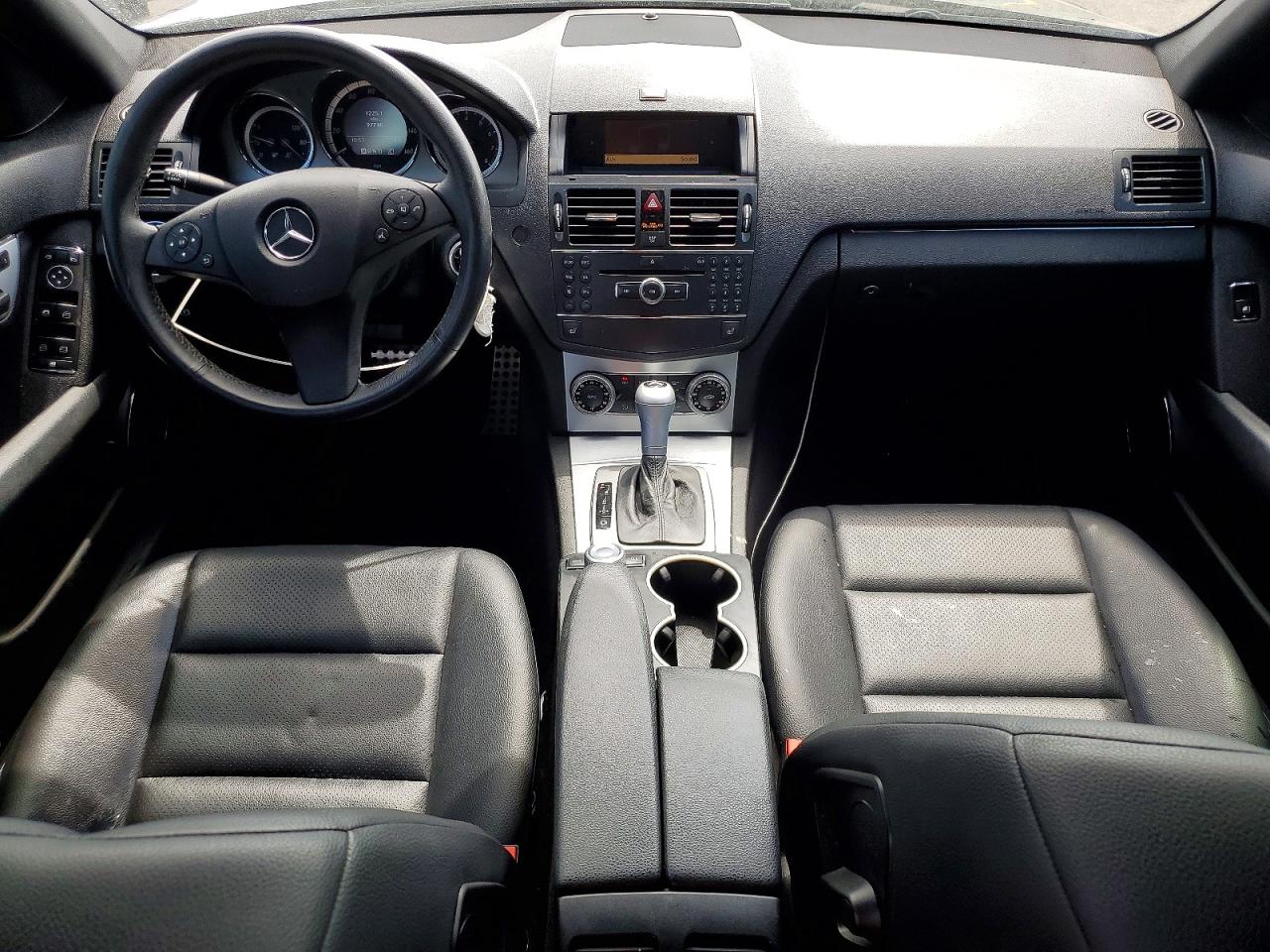 2009 Mercedes-benz C 300 4matic Черный vin: WDDGF81X89R054779