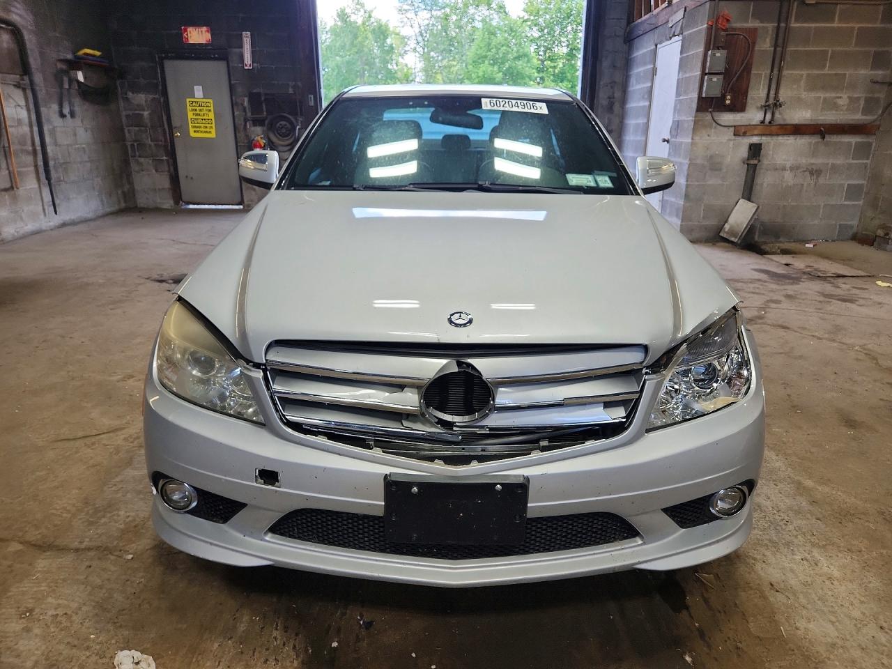 2009 Mercedes-benz C 300 4matic Silver vin: WDDGF81X89R079214