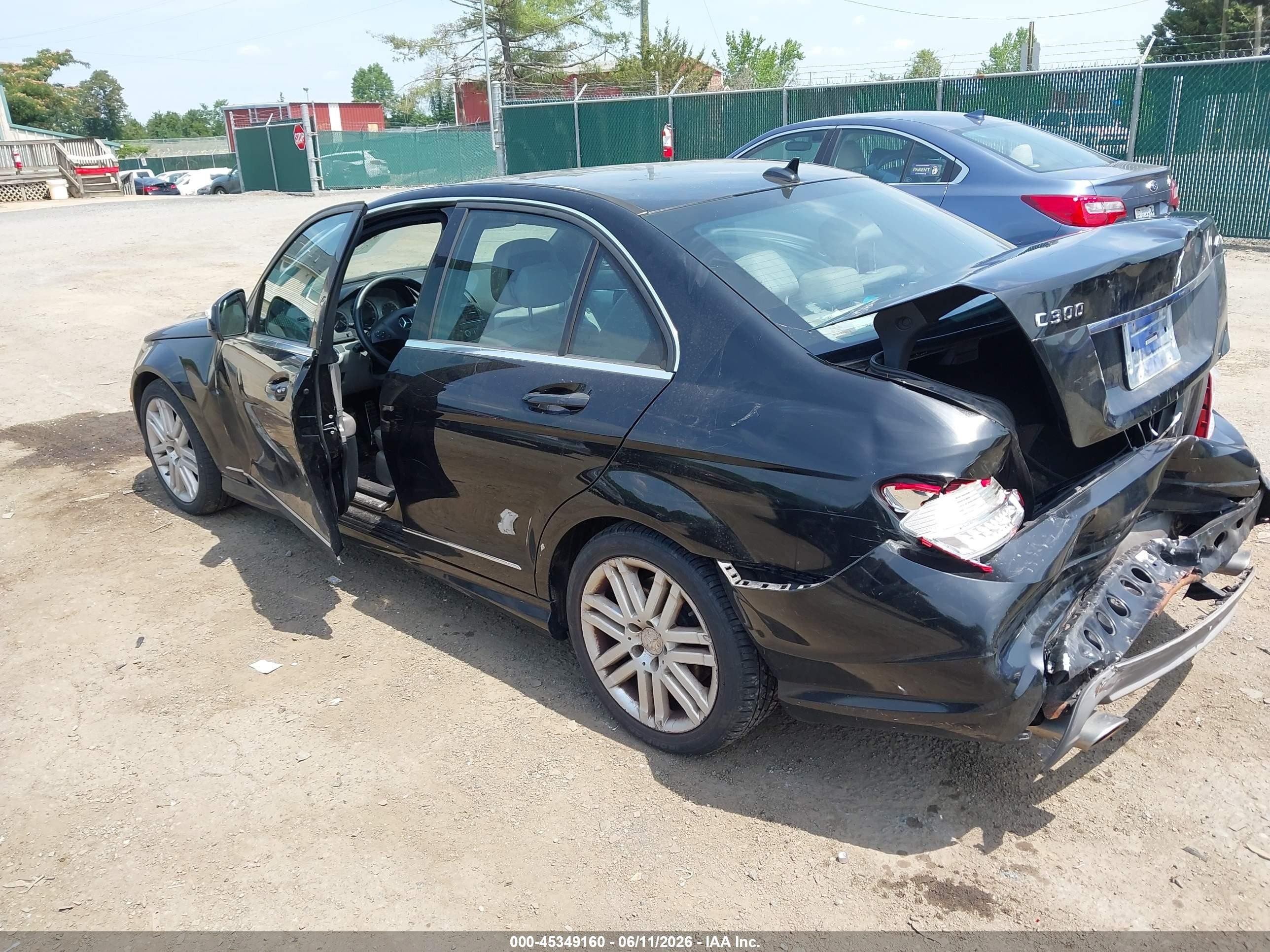 2008 Mercedes-benz C 300 Luxury 4matic/sport 4matic Black vin: WDDGF81X98F084924
