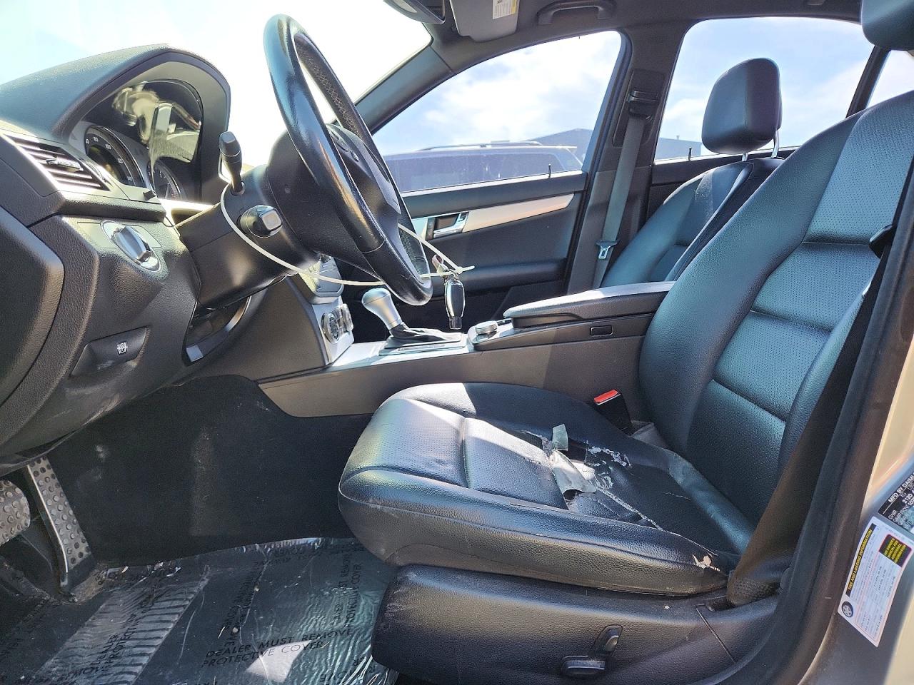 2008 Mercedes-benz C 300 4matic Silver vin: WDDGF81X98F159282