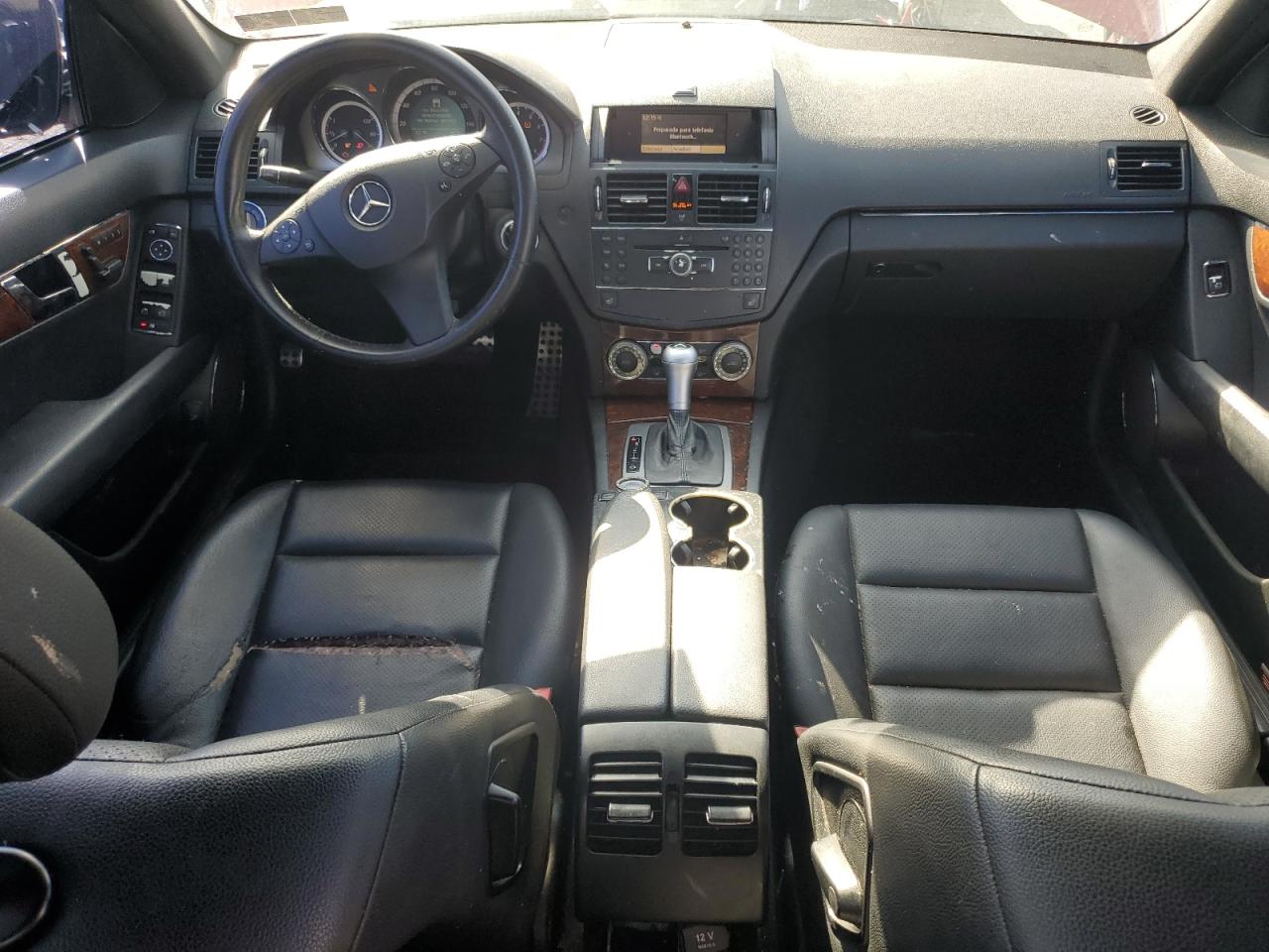 2009 Mercedes-benz C 300 4matic Red vin: WDDGF81X99F213603