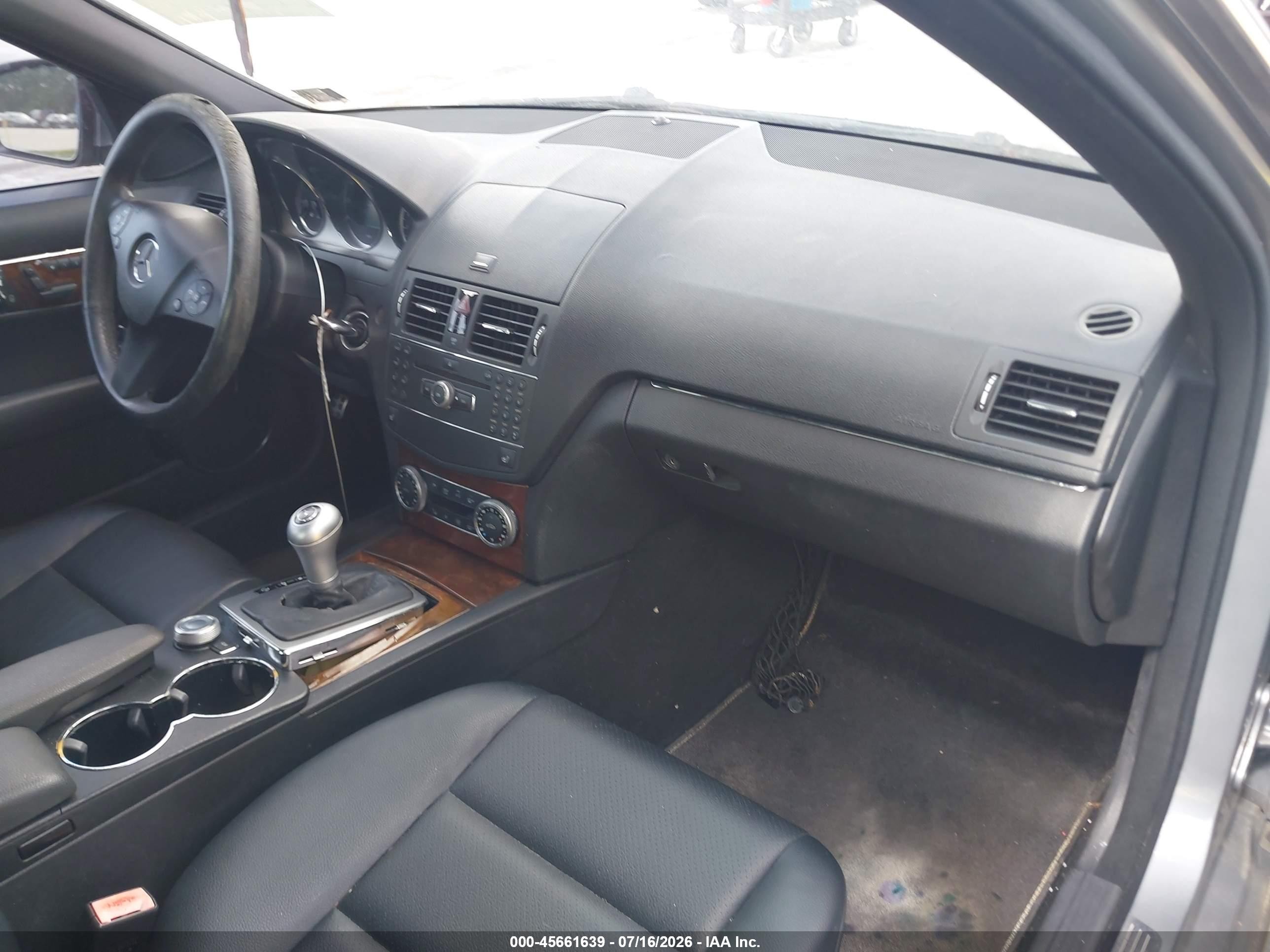 2009 Mercedes-benz C 300 Sport 4matic Gray vin: WDDGF81X99R052118